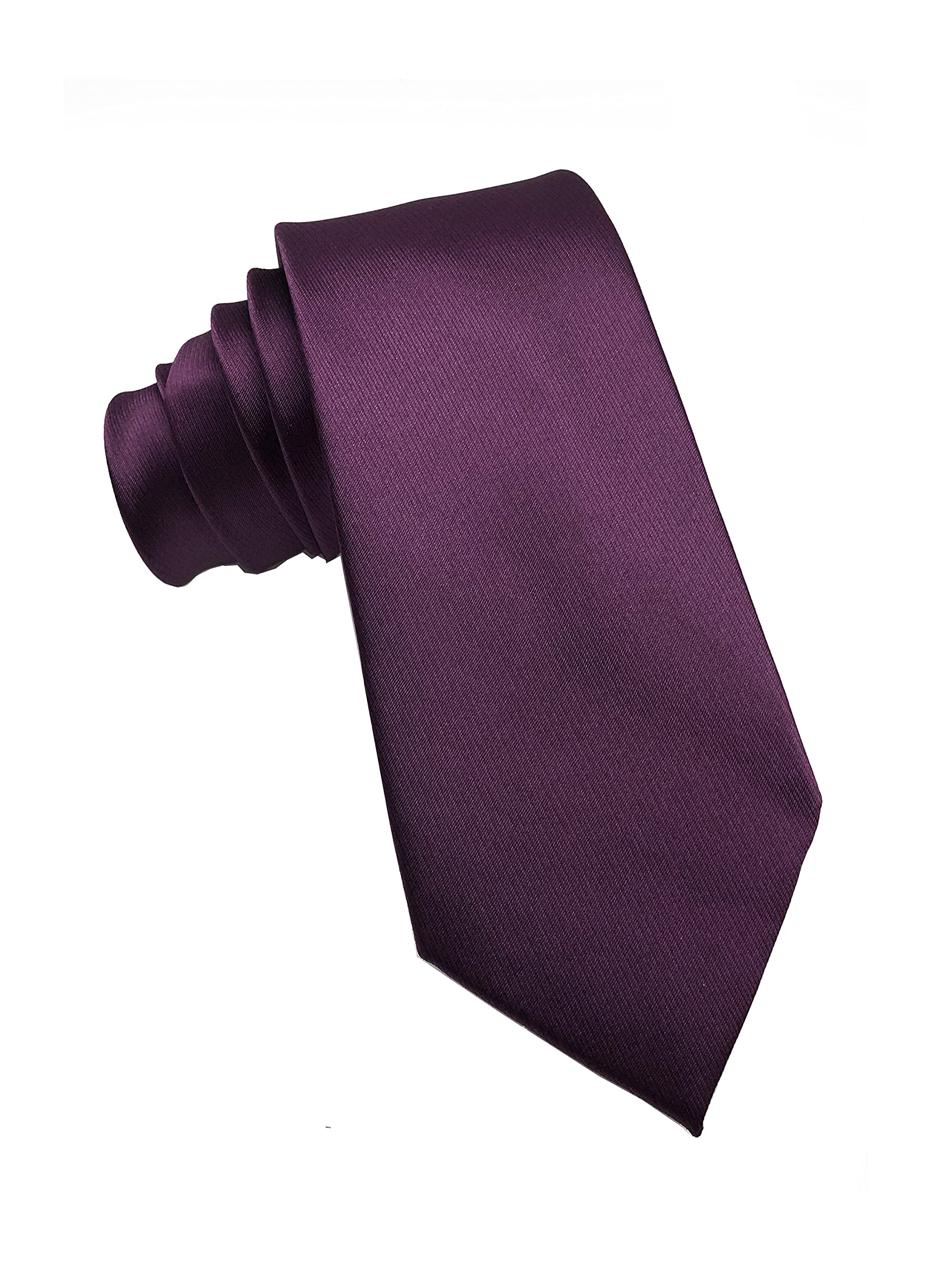 Wehug Men's Plum Classic Paisley Tie Silk Woven Necktie Jacquard Neck Ties For Eu-Ld0069