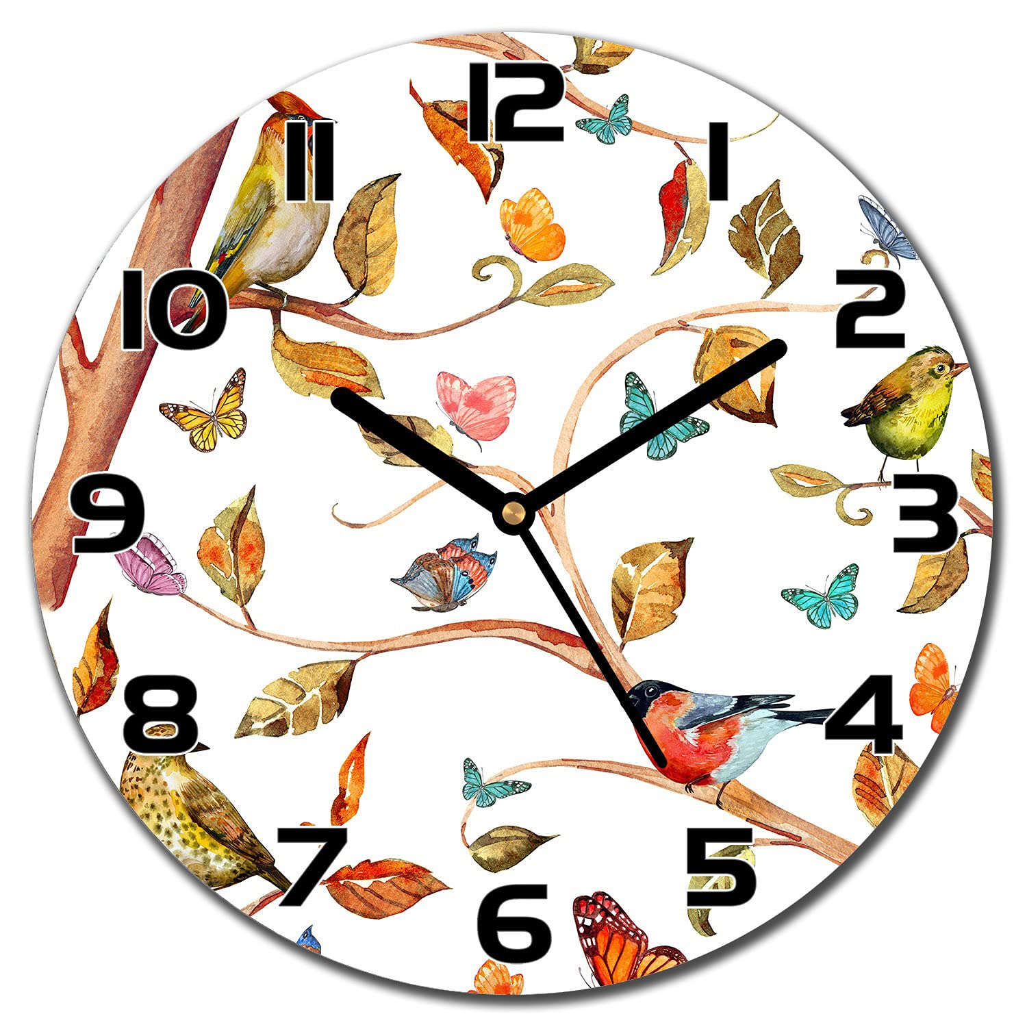 Horloge en Verre Ballons De Rêve ⌀ 30 cm Moderne Cuisine