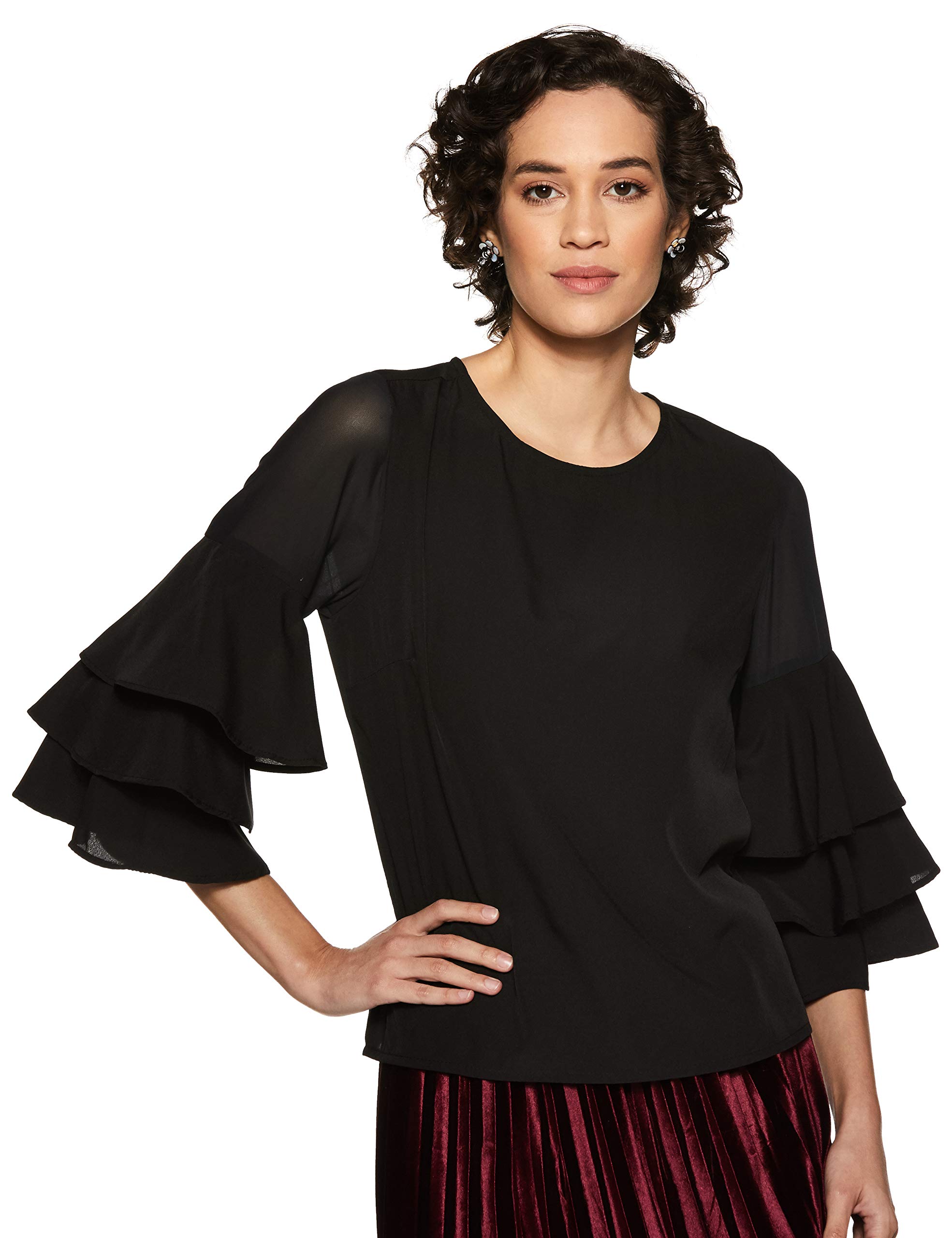 HarpaWomen's Plain Regular Fit Top