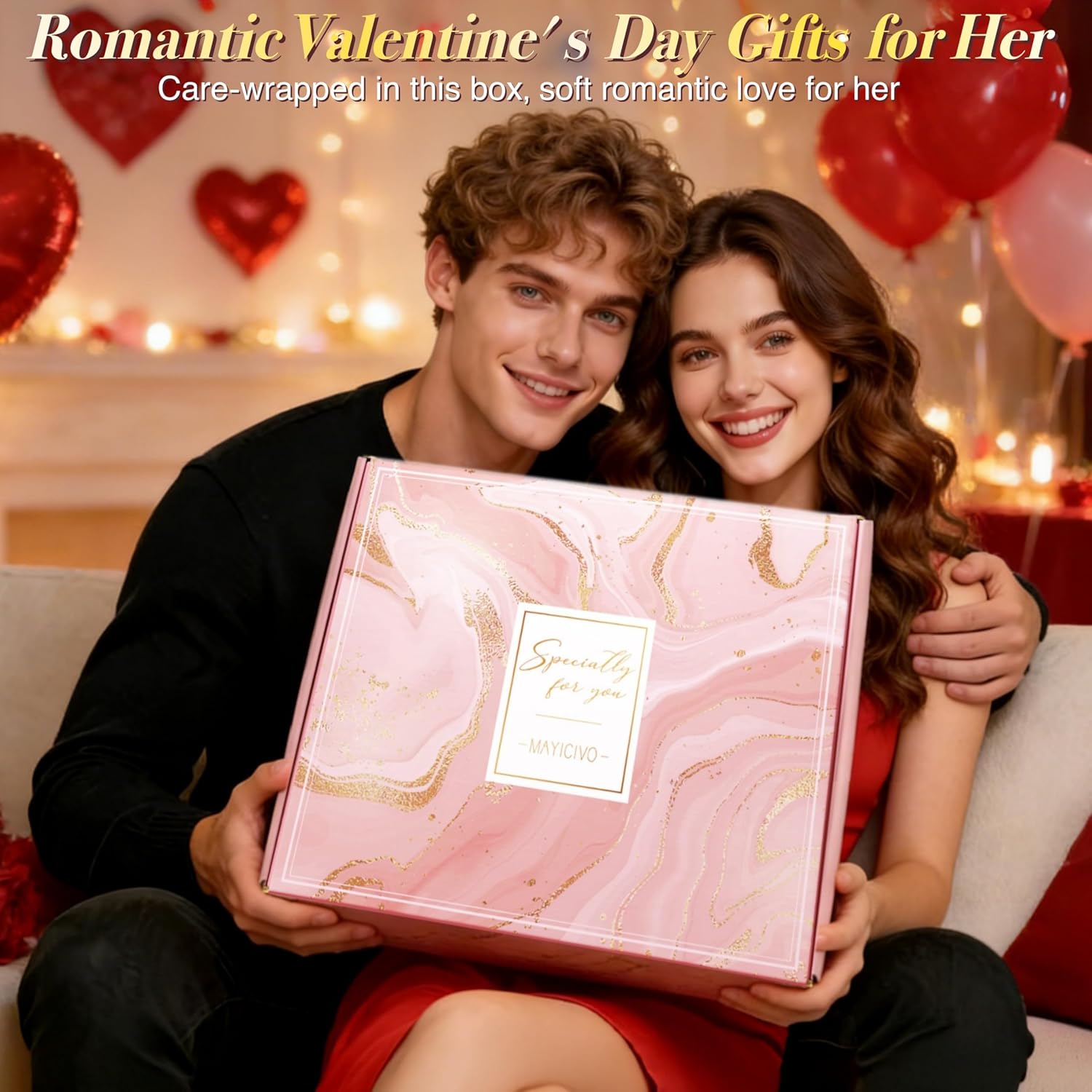 Valentines Day Birthday Gifts for Women Self Care Gifts Get Well Soon Gifts, Rose Relaxing Spa Gifts Basket Care Package with Flannel Blanket, Unique Gifts for Her Mom Wife Girlfriend Friend Sister - Image 3