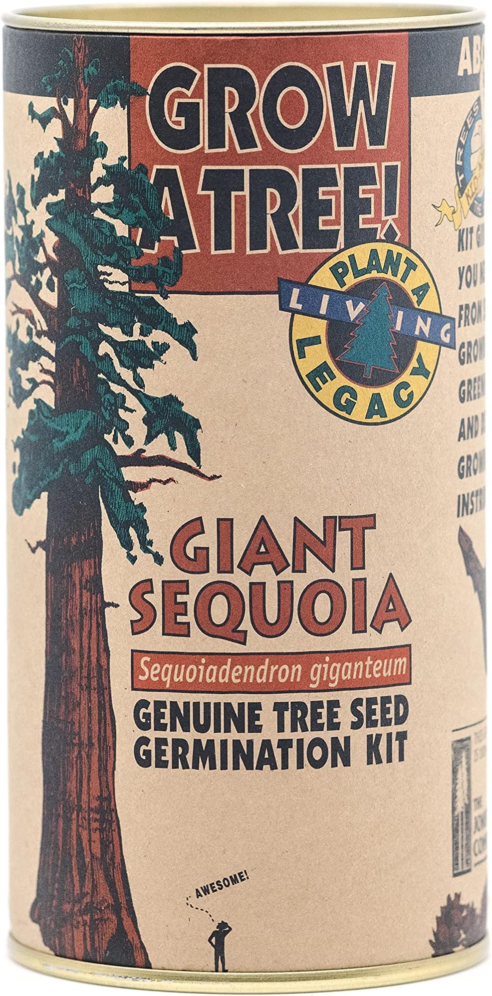 Giant Sequoia Grow Kit (Sequoiadendron giganteum)