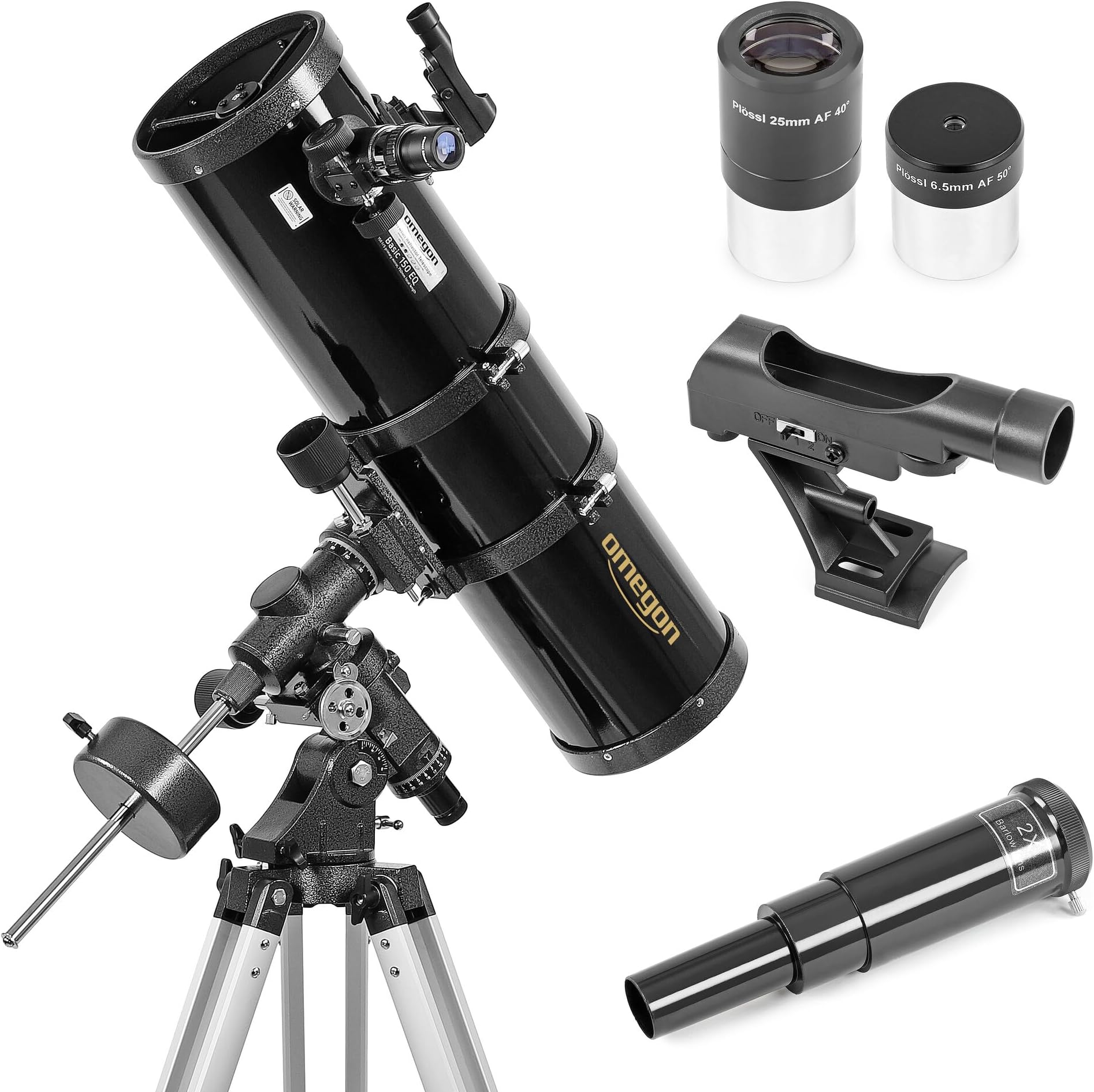 Omegon Teleskop N 152 750 Eq 300 Omegon Teleskop N 150/750 EQ-4 | Newton Reflektor | leistungsstark für