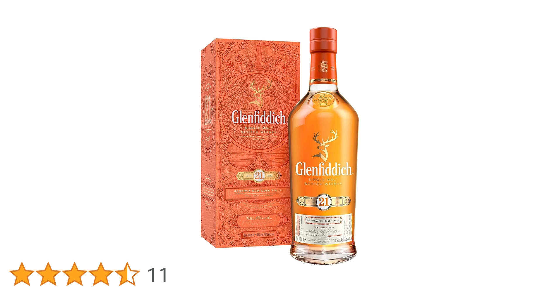 Glenfiddich 21年 ウイスキー 700ml 楽天市場】グレンフィディック 21年 グラン レゼルヴァ