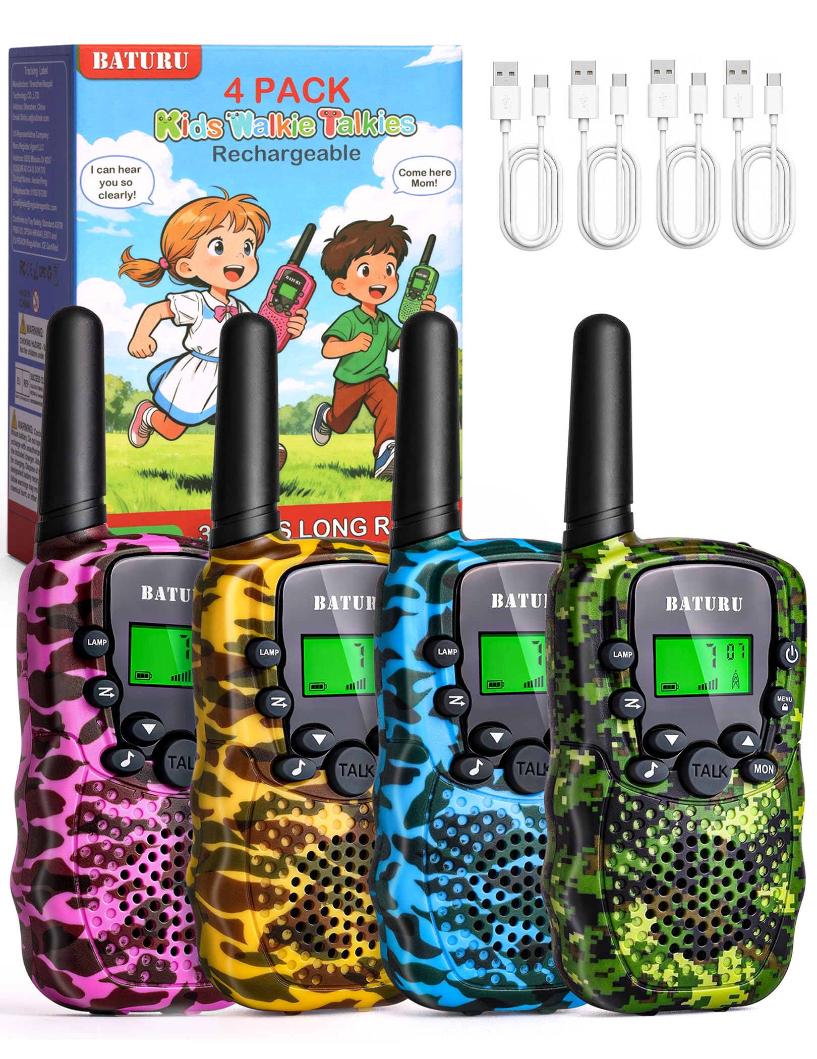 BATURU 4-Pack
