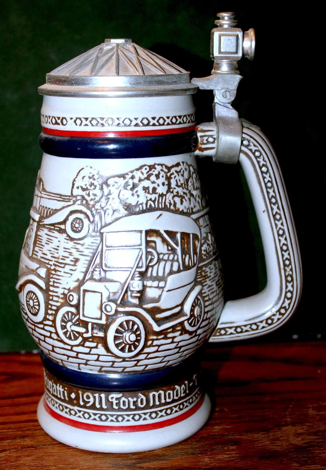 Avon Collectible Beer Stein: Stanley Steamer (1979)