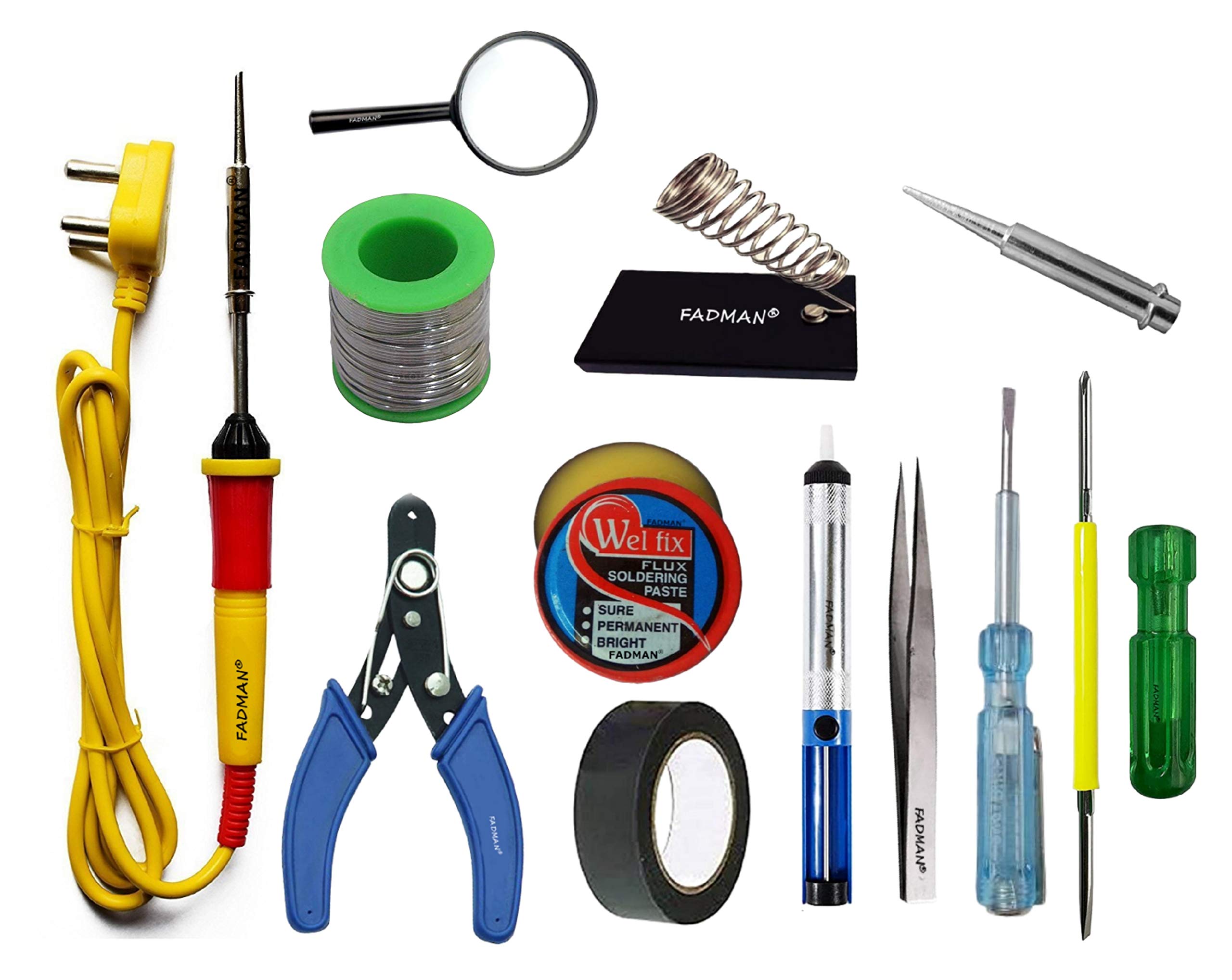 See full amazon price history chart for FADMAN SOLDERING IRON 25 W | BEST BUNDLE KIT | PACK OF 12 | FADMAN SOLDERING IRON 25 W | BEST BUNDLE KIT | PACK OF 12 | (B08RXCLH3Y) Amazon Price History, Amazon Price Tracker