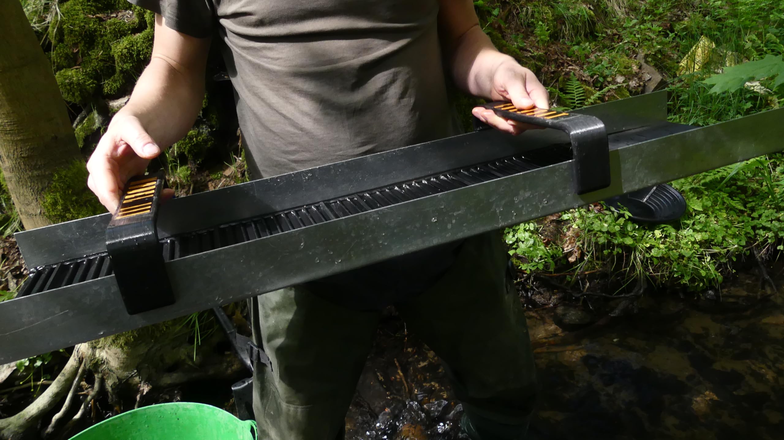 Ranger Model 3 V2 Gold Sluice Box Goldwaschrinne Goldwaschschleuse