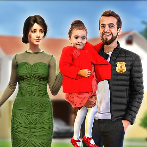 Virtual Police Dad Simulator Happy Father Family