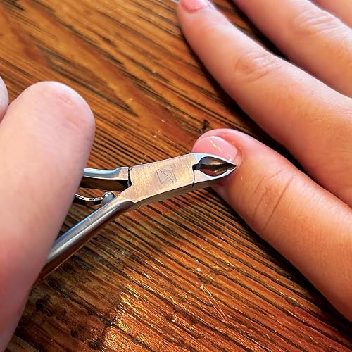 Miniatura 5 de ClipperPro - Pinzas de cutícula de acero inoxidable para el cuidado de uñas, pedicura, manicura, herramientas de uñas, herramienta para quitar