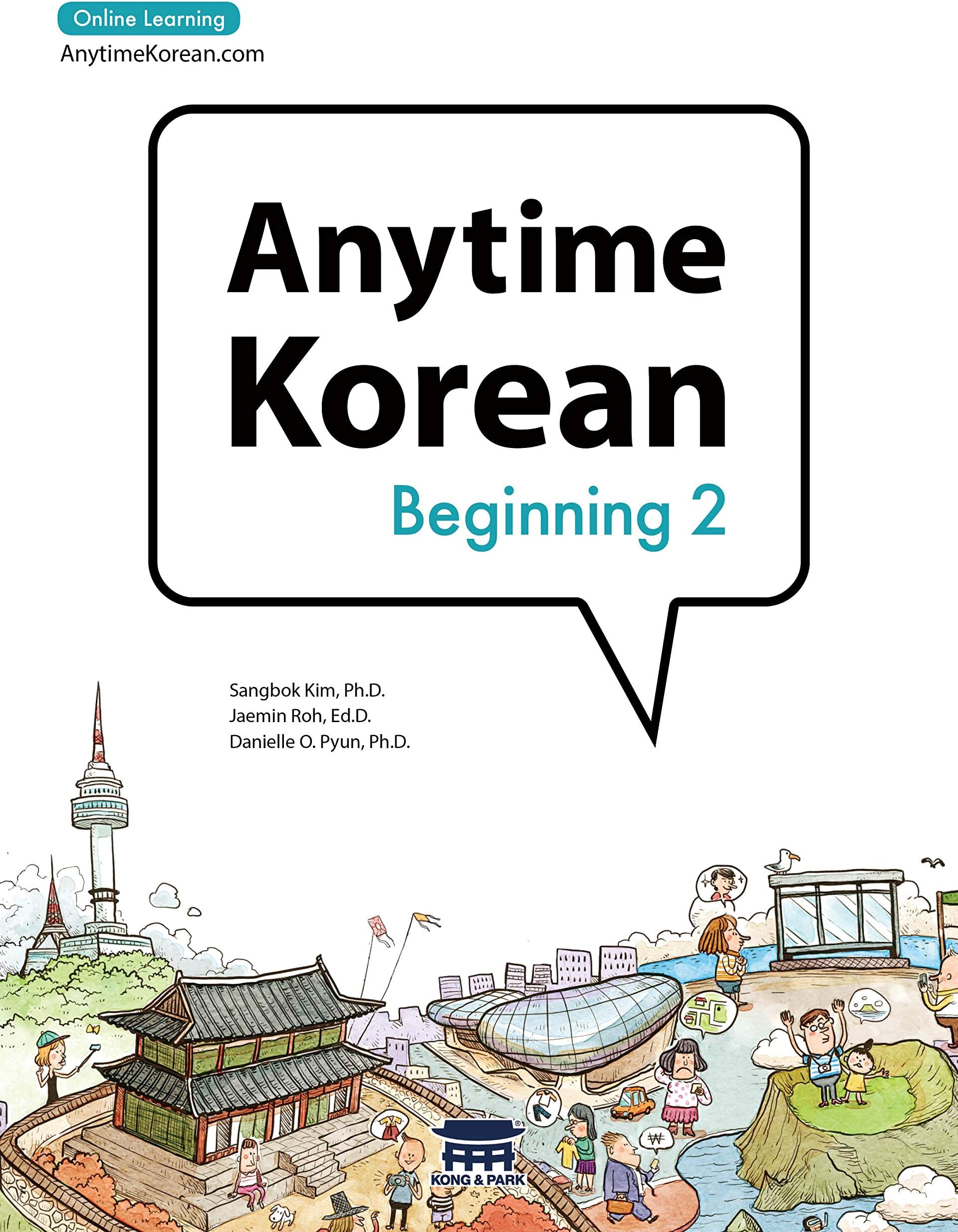 Anytime Korean Beginning 2: Online Learning (Korean Edition)
