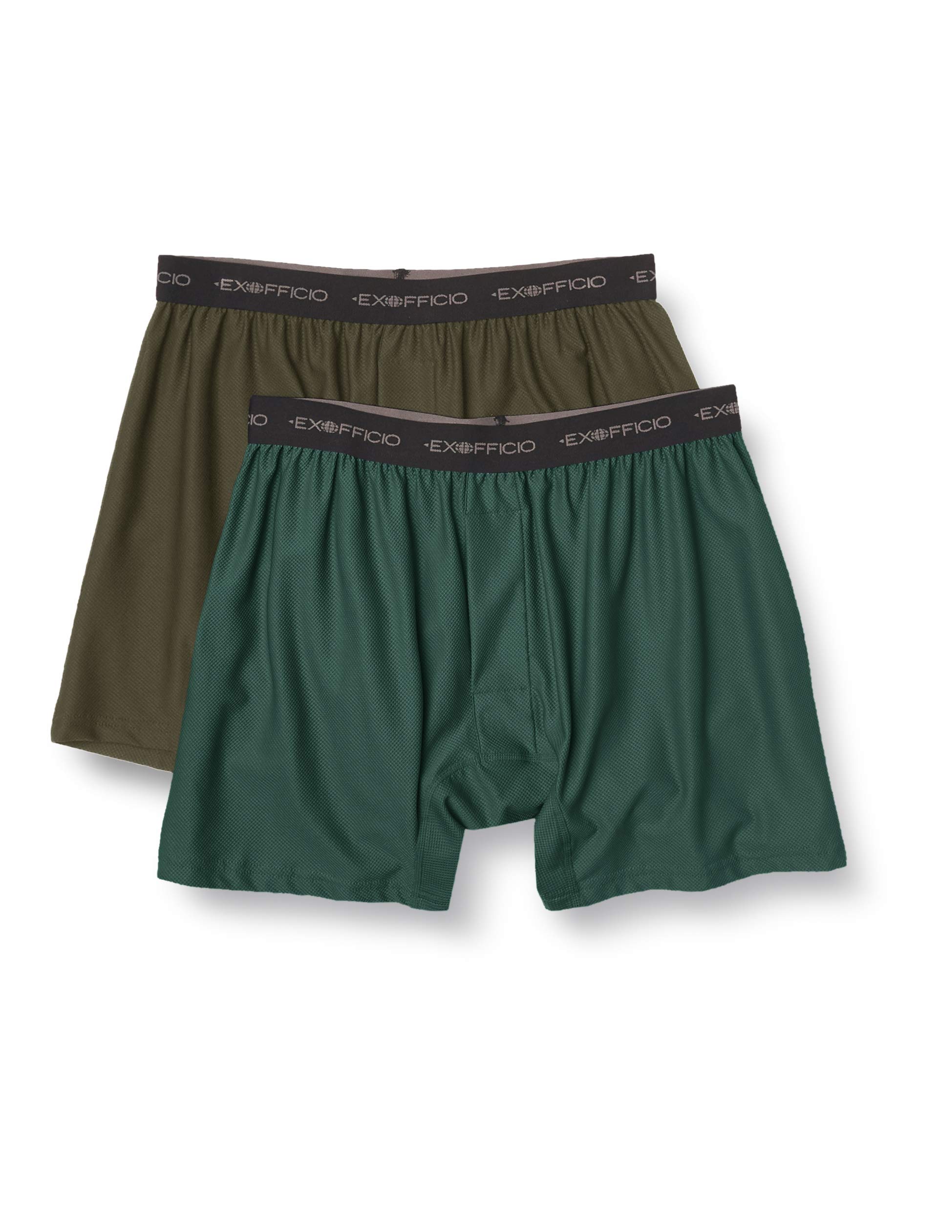 ExOfficiomens Give-n-go Boxer 2 Pack boxer-briefs (pack of 2)