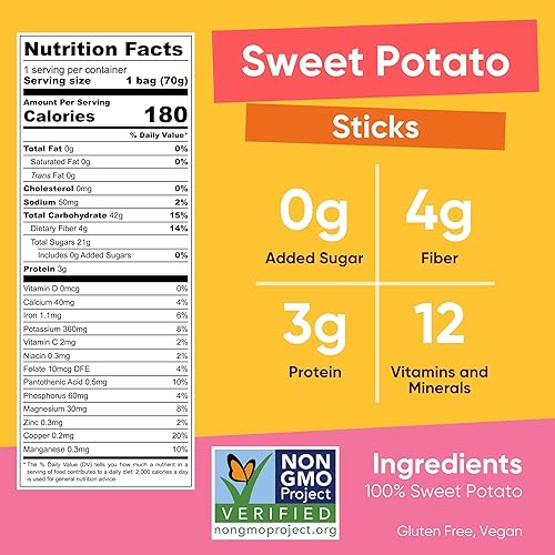 Miniatura 6 de Yammy Bocadillo de frutas secas (paquete de 9 variedades), sin azúcar añadido, 1 ingrediente, bocadillos saludables para adultos y niños, palitos de