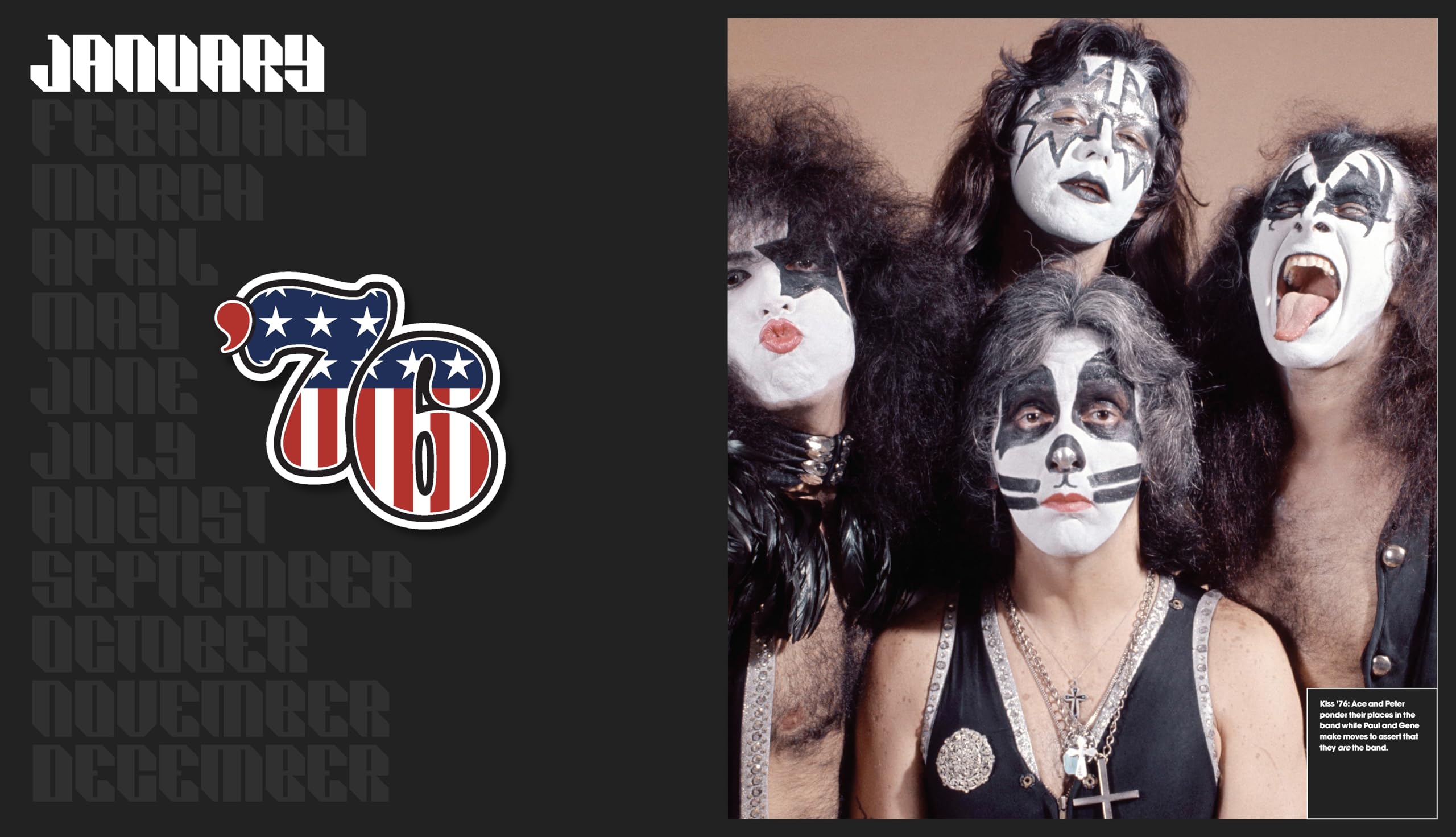 Kiss '76: Twelve Months That Defined the Hottest Band in the Land