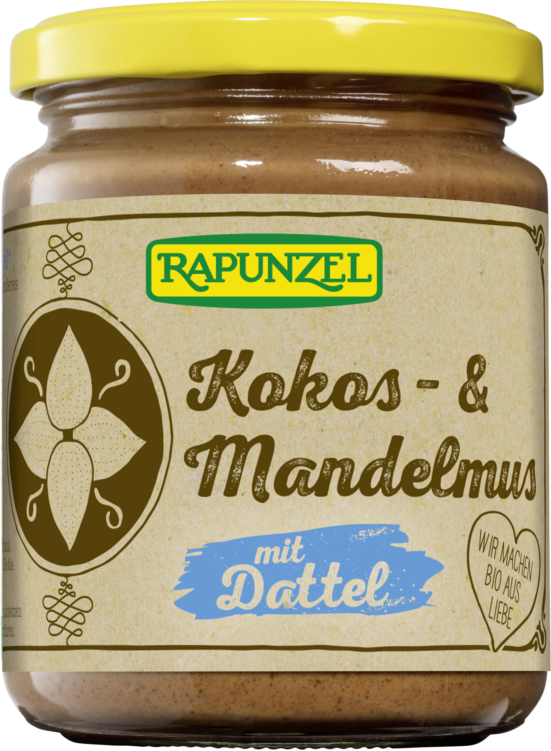 Rapunzel Bio Kokos- & Mandelmus mit Dattel (6 x 250 gr)