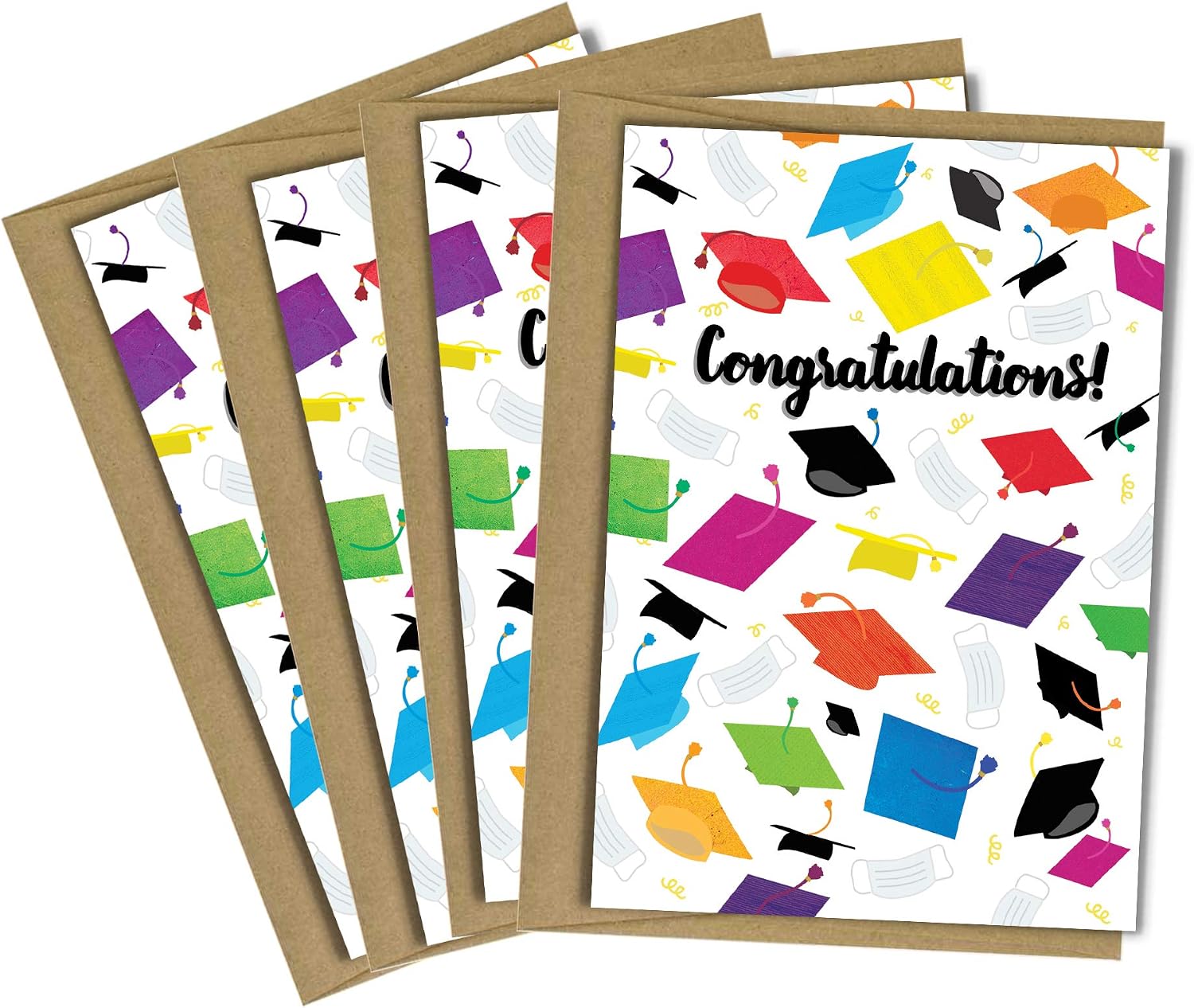 Graduation Mini Cards Amazon.com : Tiny Expressions - 2021 Graduation Cards (4 Pack) | Full ...