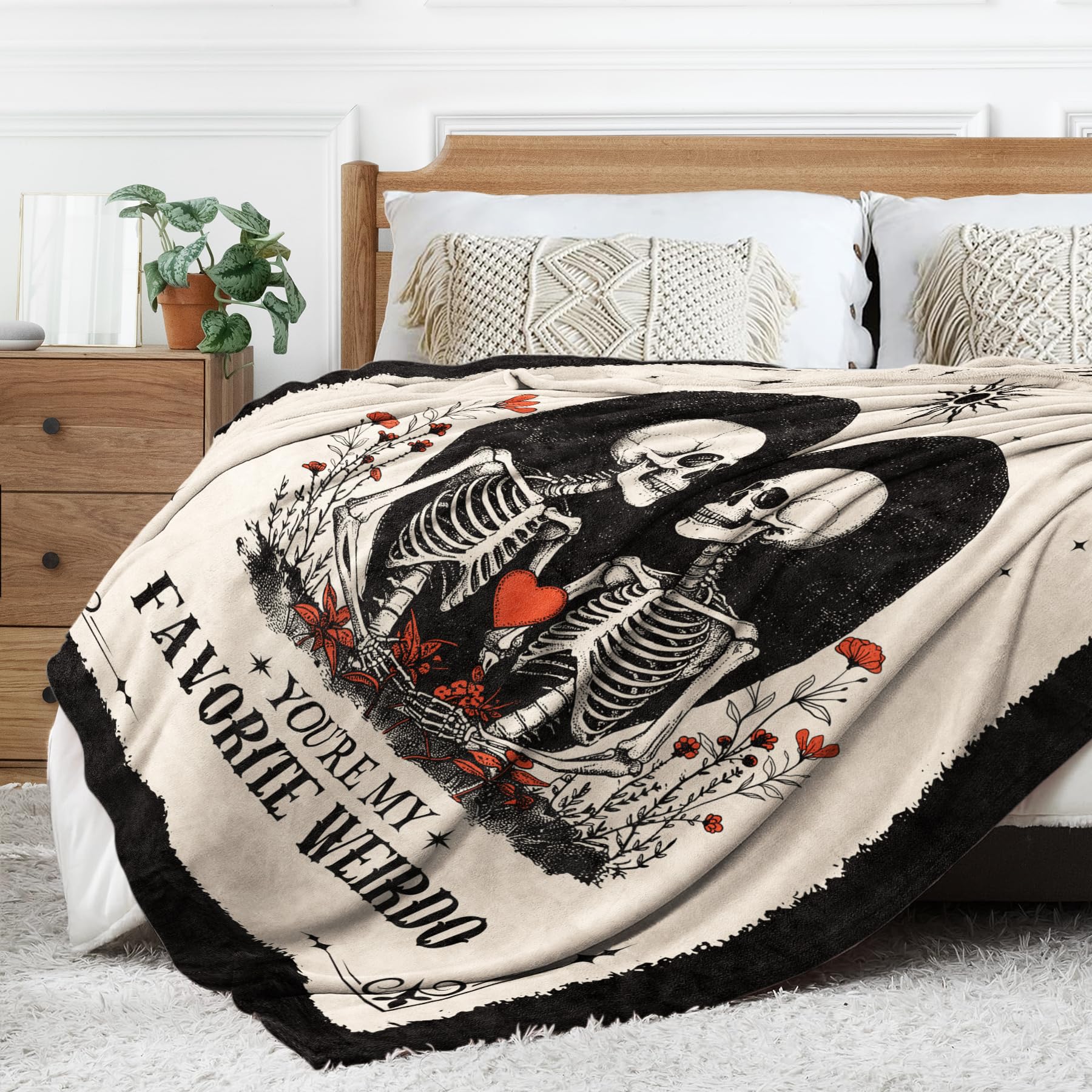 Gifts for Him Her, Wedding Anniversary Blanket, Fathers Day Bday Gifts for Husband, Birthday Gift for Boyfriend, Girlfriend, I Love You Gift, Wedding Gift for Couple Wife Husband, 60"X50"