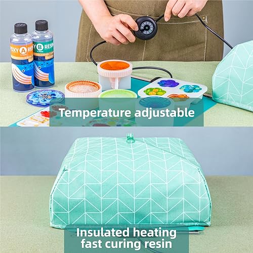 Miniatura 5 de ISTOYO Alfombrilla de calefacción de resina, almohadilla de calefacción de moldes de resina, máquina de curado de resina, secadora de resina epoxi