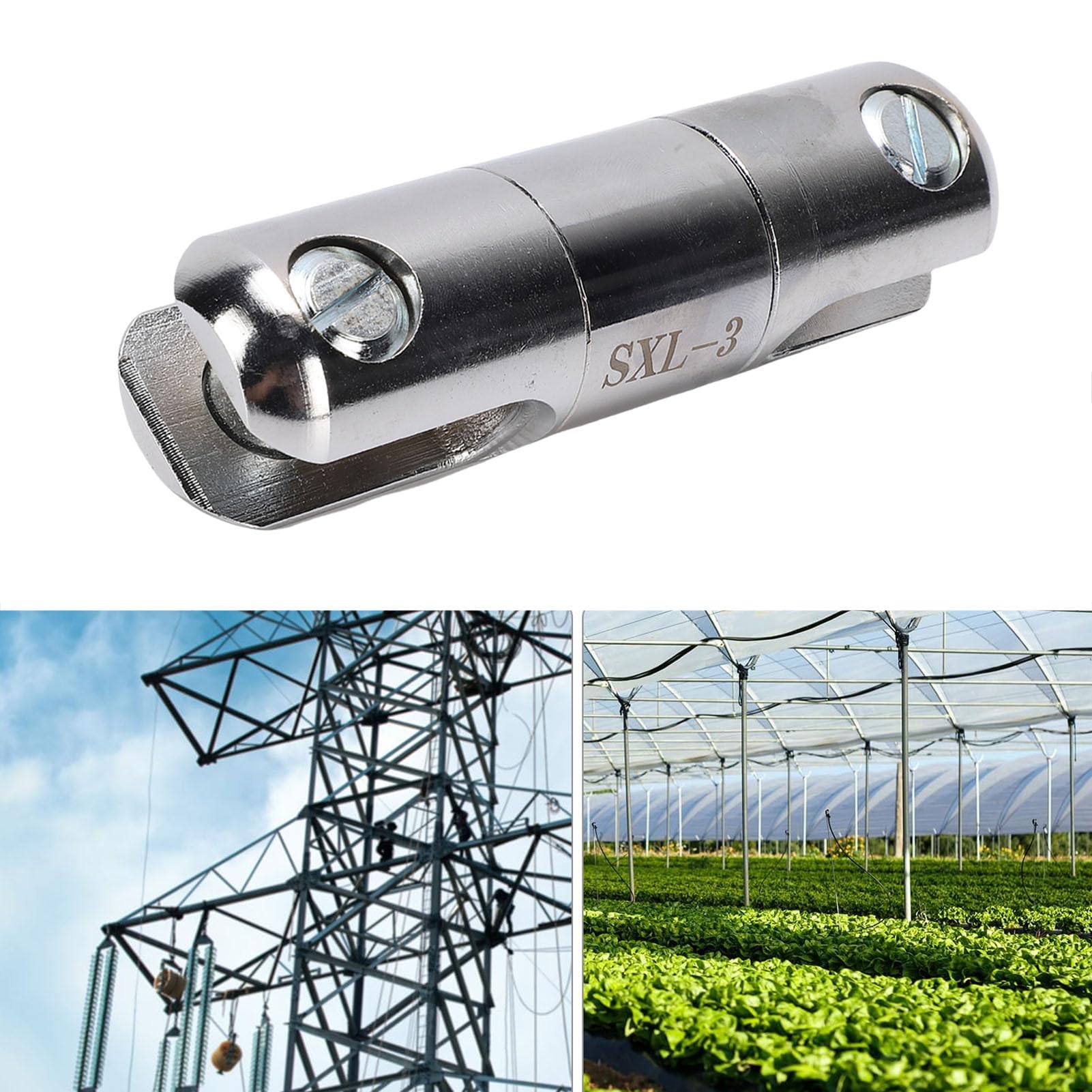 Connecteur Rotatif de Traction de Câble 3T, Matériau en Acier Inoxydable, Outil Rotatif Plus Lisse, 1 1/2 Po X 5 3/8 Po avec Broches Remplaçables, Applications Larges, pour