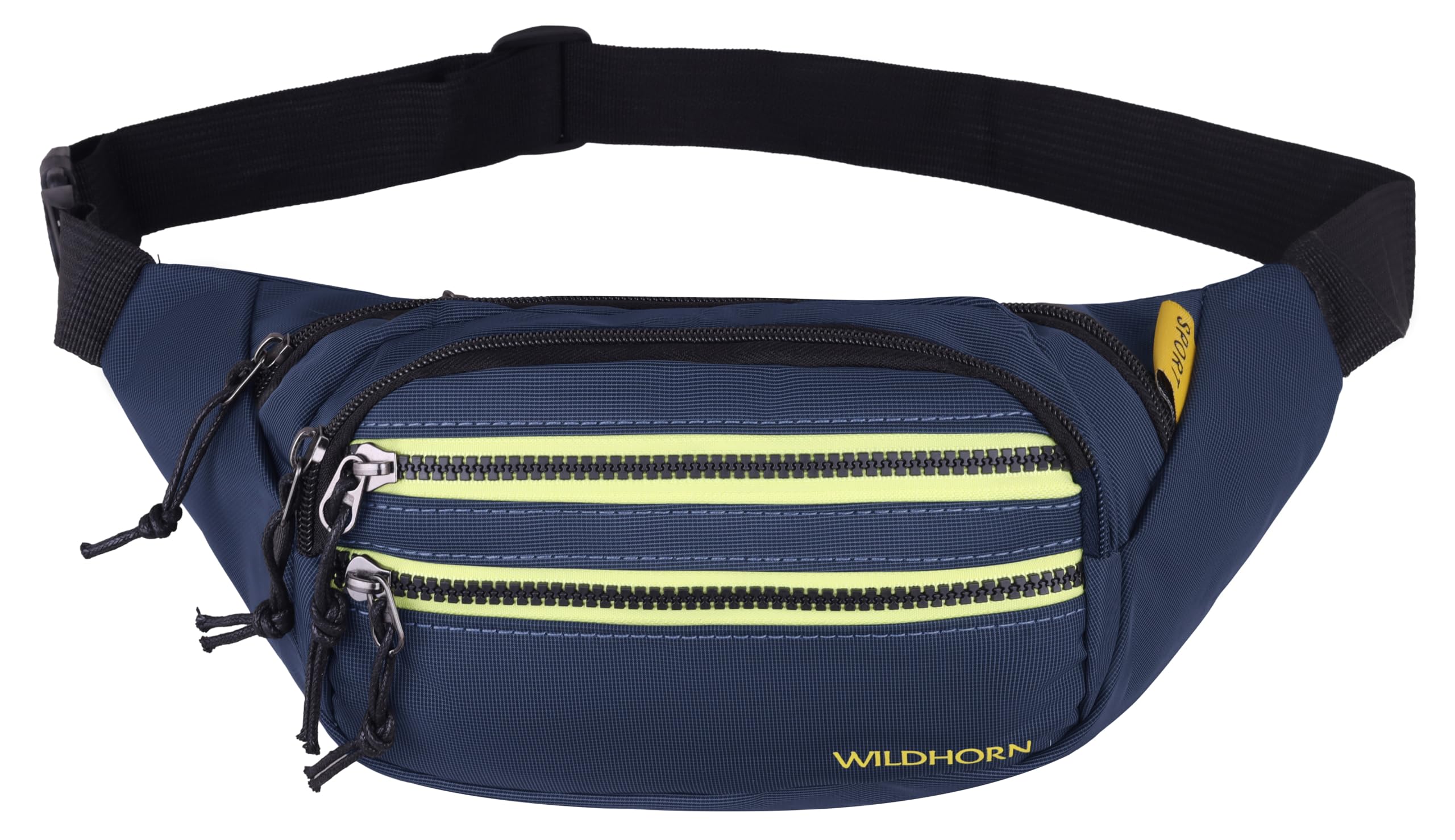 wildhorn Crossbody Sling Bag for Men | Compact Waist & Chest Bag | Water-Resistant Travel Fanny Pack with Adjustable Strap for Daily Use, Hiking & Outdoor Activities (Blue)-picture-31