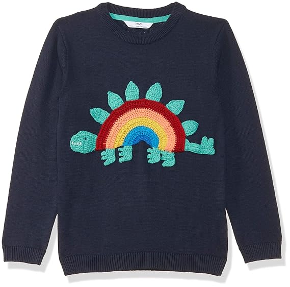 Marks & Spencer Boys Casual Cotton Sweater