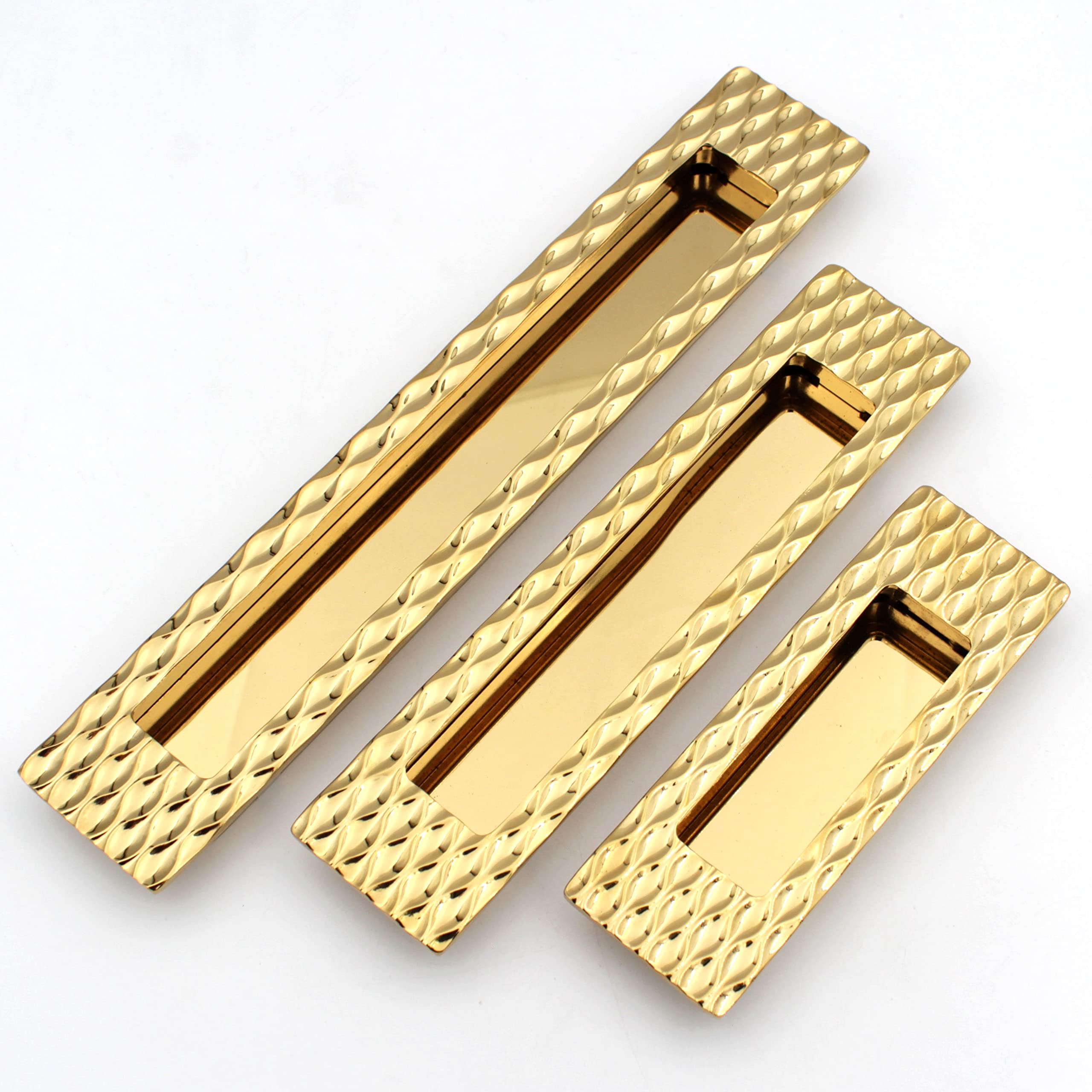 ABVIN Pvd Gold Concealed Sliding Door Handle and Drawer Handles, Door Handle and Concealed Door Pull Handle, Handles for Sliding wardrobes (1 Pcs) (10.2 INCH) (B09W44DDZ4) Amazon Price History, Amazon Price Tracker