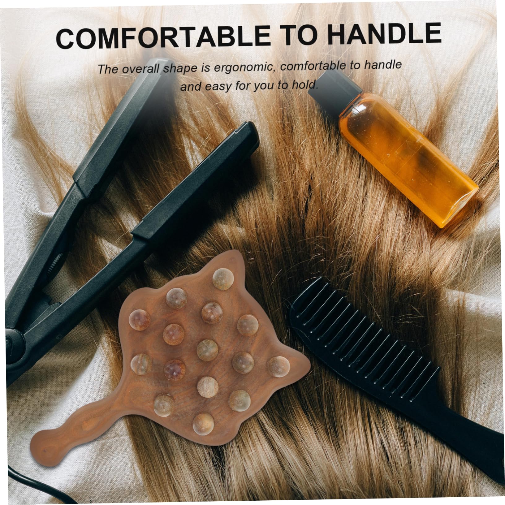 Healeved 5stücke Scalp Aus Holz Handheld Massagekamm Mit Breiten Zähnen Für Kopfhautpflege Für Zuhause Und Unterwegs Fördert Entspannung Und Wohlbefinden