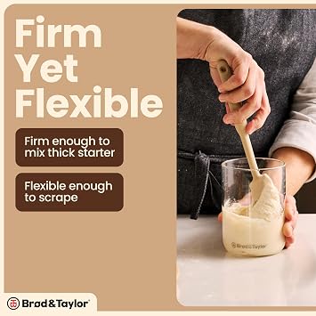Brod & Taylor Sourdough Essentials Kit with 32oz Starter Jar and Spatula, 100% Dishwasher Safe Bread Baking Supplies & Accessories