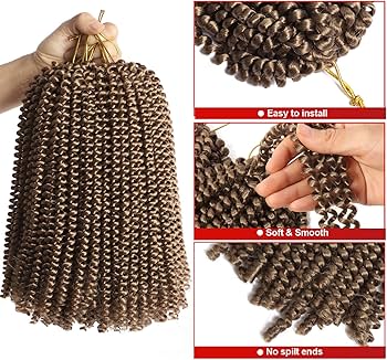 Amazon.com : Spring Twist Hair 6 Packs 8inch Fluffy Spring Twist