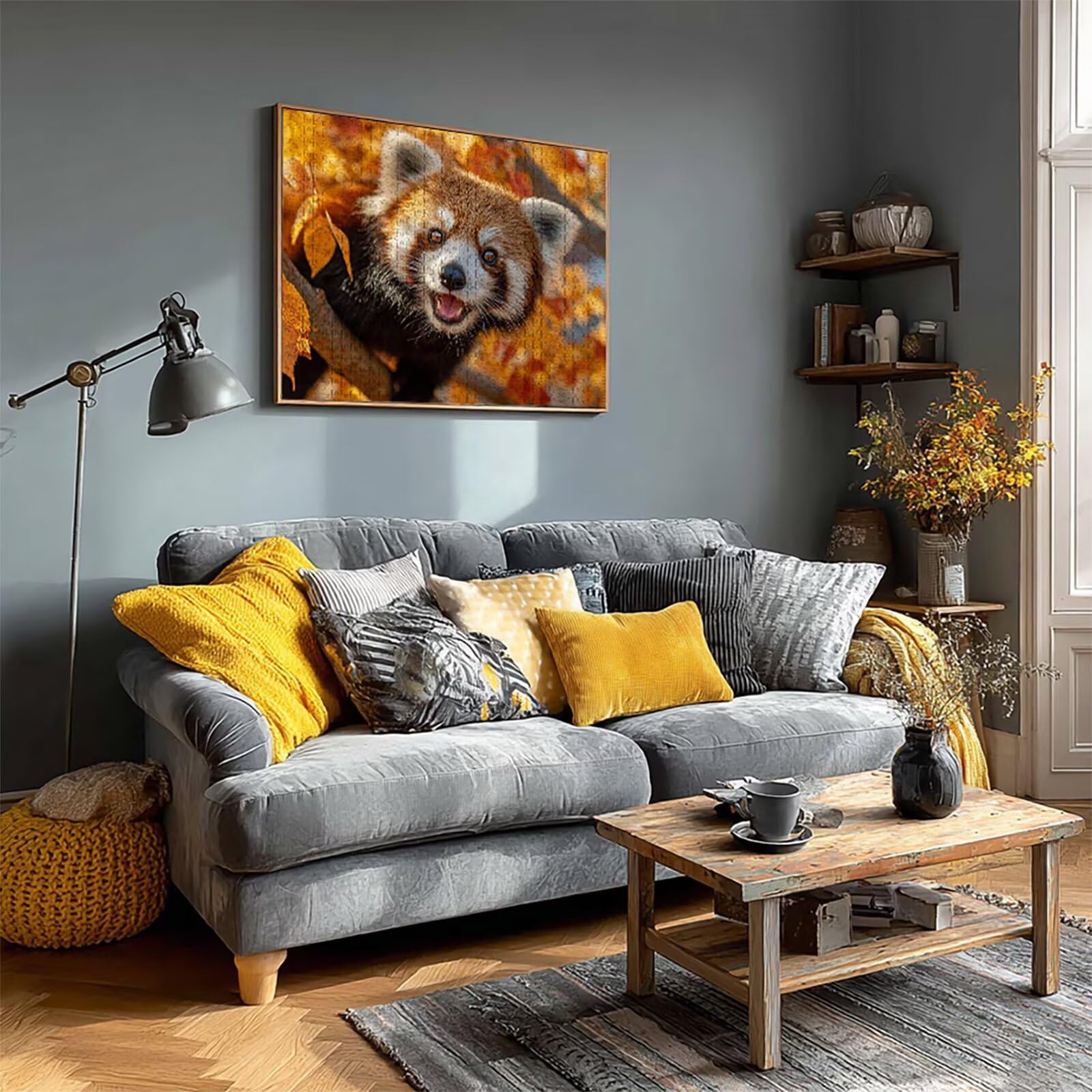 Puzzle 5000 elementów dla dorosłych zwierząt, drewniane puzzle 155 x 104 cm, części ściśle do siebie pasują, dla mężczyzn kobiet starszych seniorów, dekompresji, letnia dekoracja ścienna, prezenty