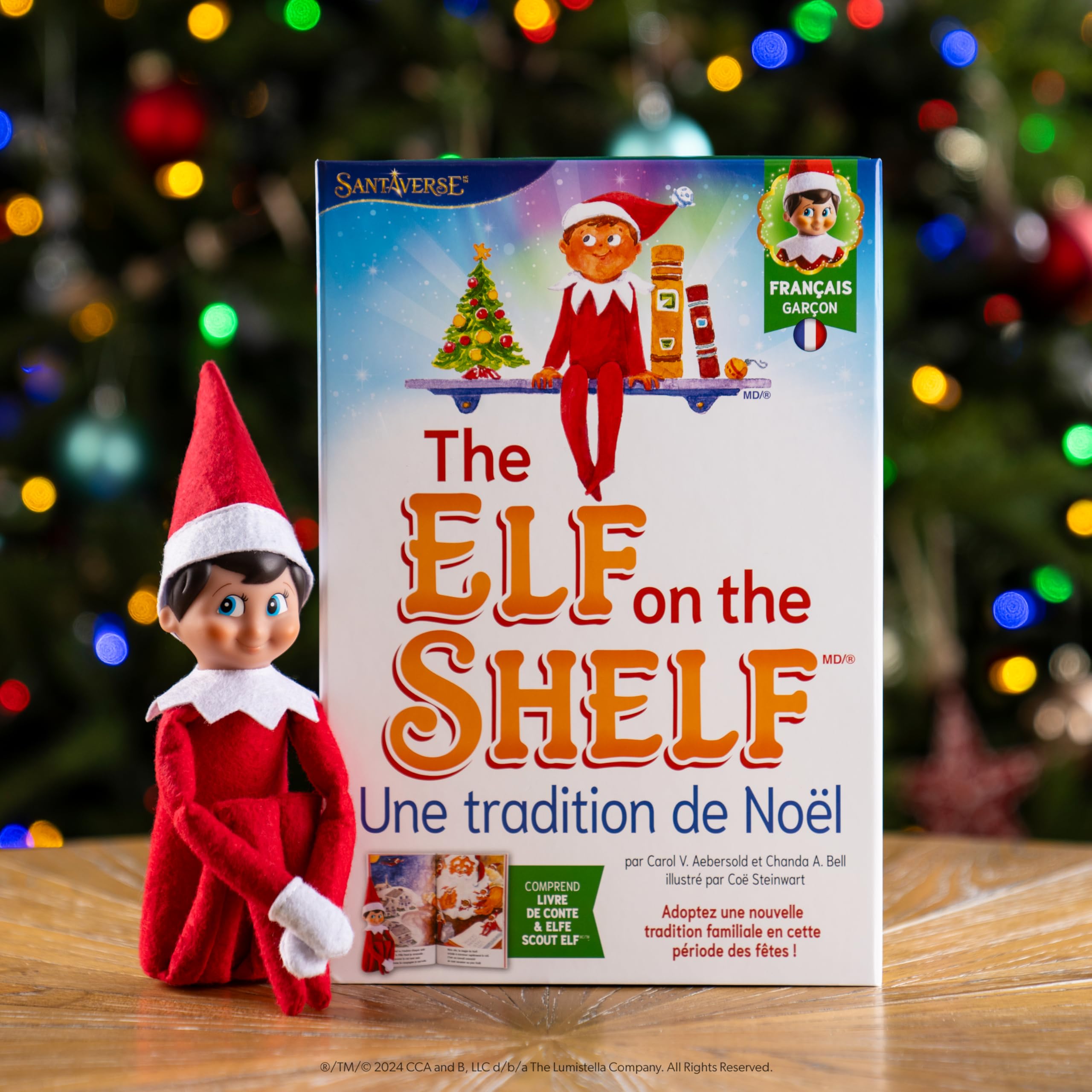 The Elf on the Shelf Weihnachtswichtel-Set, Weihnachtswichtel,Elf on The Shelf Eine Weihnachtstradition,Elfe Streichhölzer,Weihnachtswichtel,Wichtel, EOTBOYLFF3