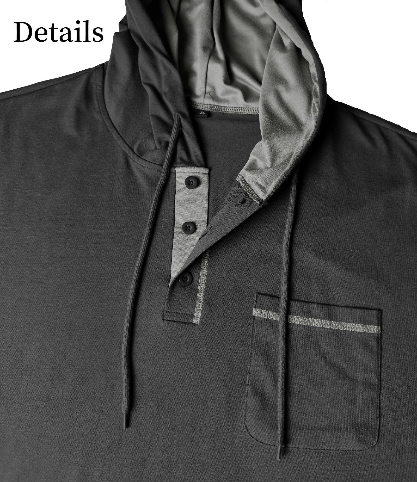 MakingDa Felpa con cappuccio a maniche corte da uomo per allenamento palestra pullover con cappuccio tasca atletica vestibilità muscolare felpa estiva leggera corsa boxe escursionismo sport felpe con