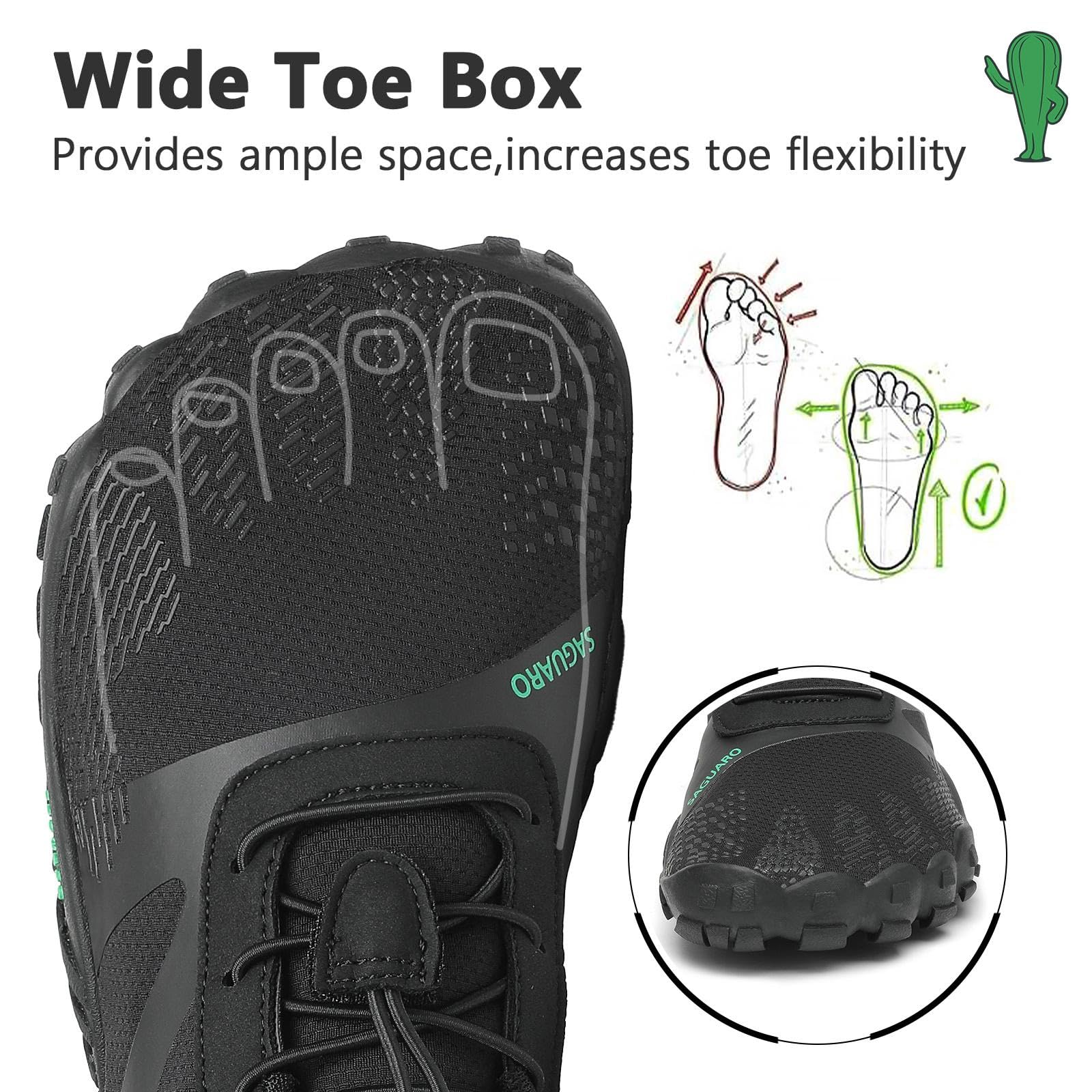 Saguaro Scarpette da Piedi Nudi Donna Minimaliste Barefoot Scarpe Uomo Scarpa da Traspirante Antiscivolo