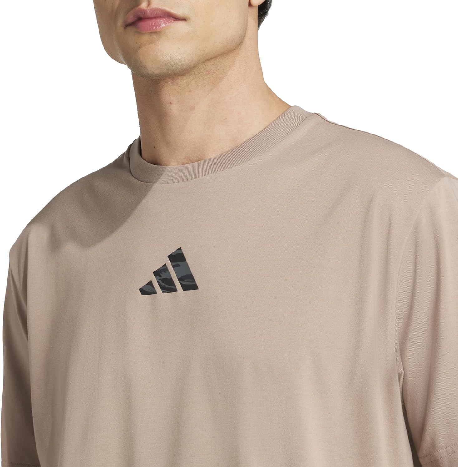 Adidas Mens Camouflage Graphic Training T-Shirt - Image 3