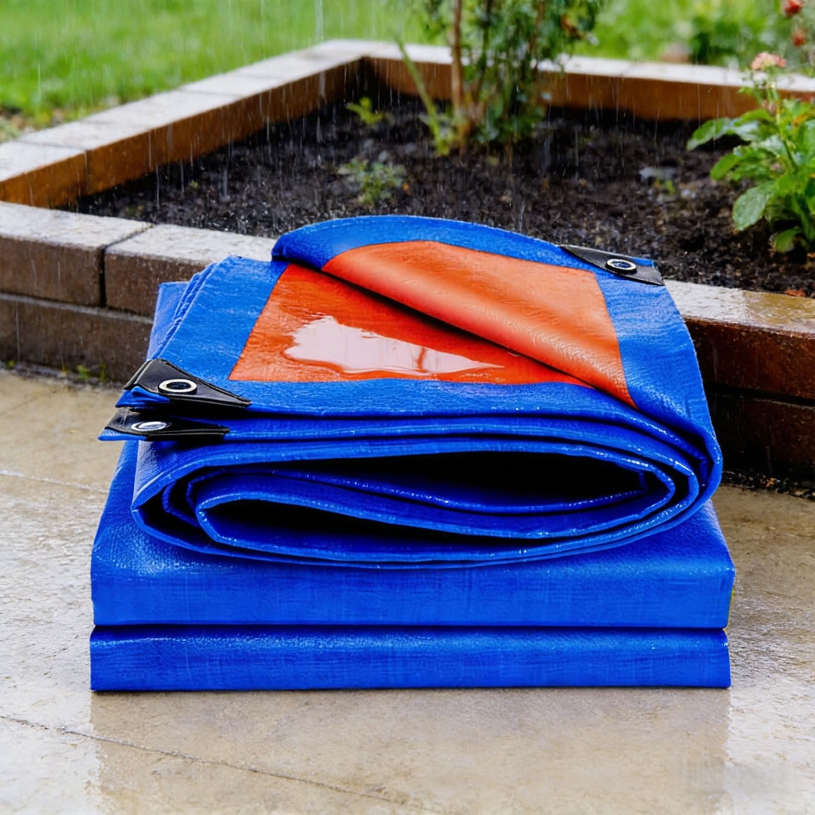 Abdeckplane Blau 5x5 m 600 g/m² - Abdeckplane - Planen - Wasserdichte Abdeckplane Blau 5x5 m 600 g/m² - Abdeckplane - Planen - Wasserdichte