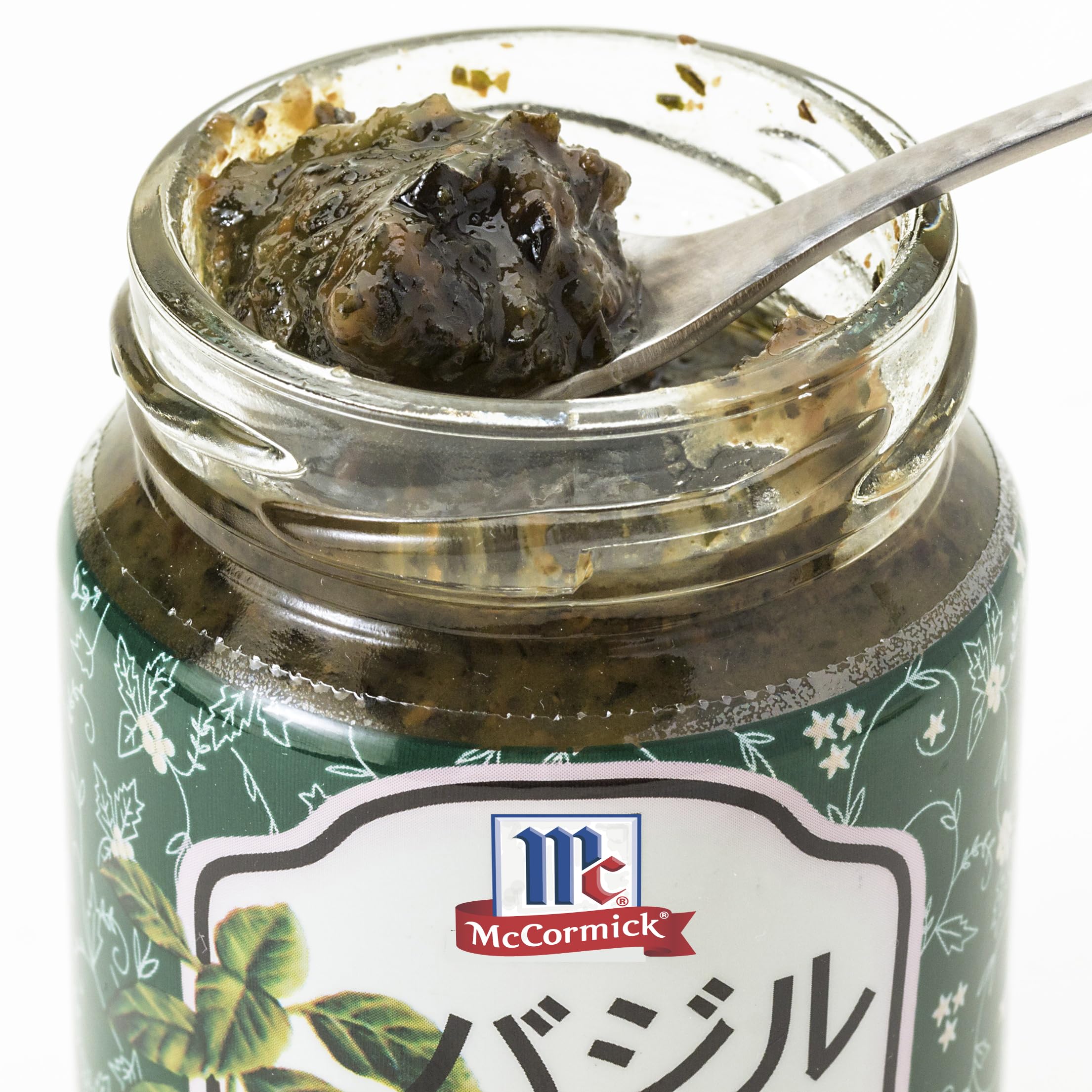 Amazon.co.jp: マコーミック バジルソース 95g（オリーブオイル漬け