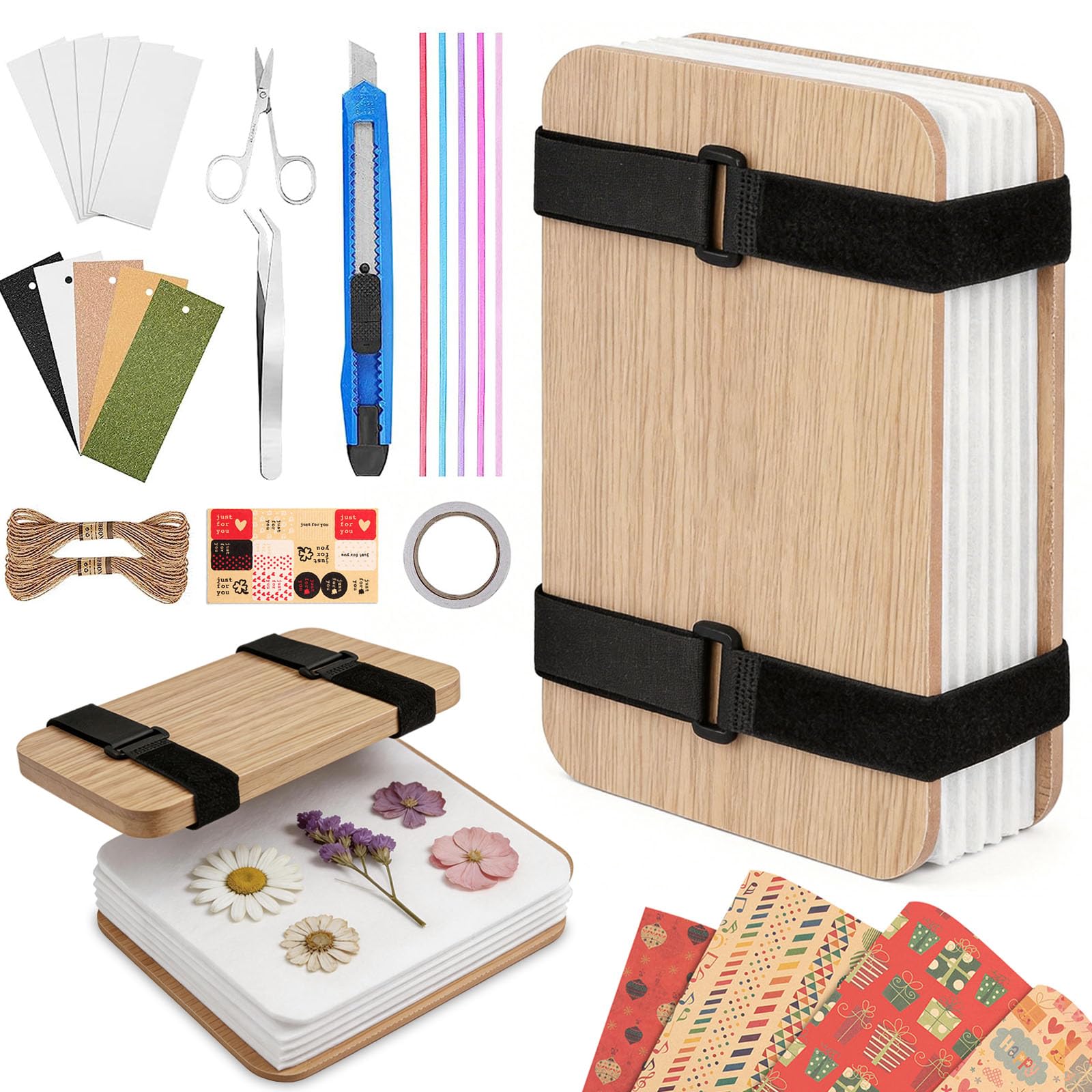Presse à Fleurs Kit Conservation des Fleurs 6 Couches