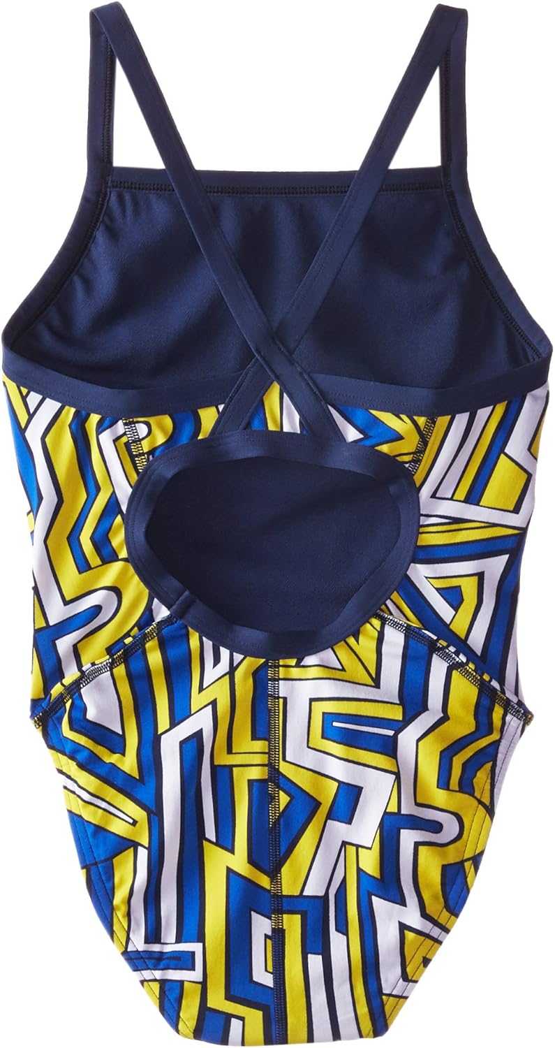 Speedo Big Girls' Conquers All Fly Back Swimsuit