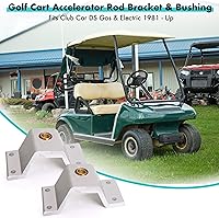 Vista 2 de 10L0L Soporte y buje para barra de acelerador de carrito de golf para Club Car DS Gas y Carros de golf eléctricos Años 1981 y más 1011694
