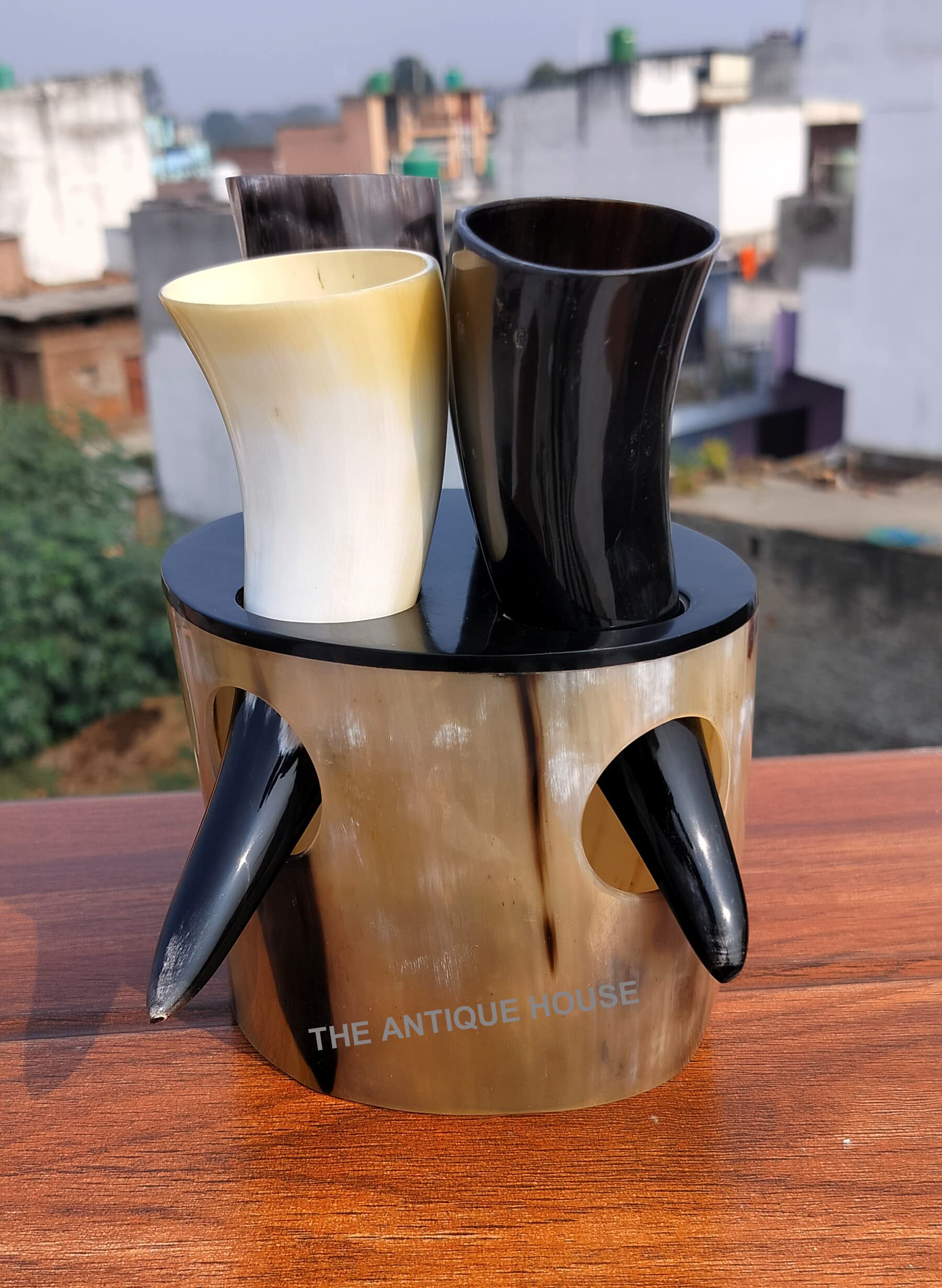 Autentico corno potorio vichingo (500 ml