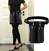 Vista 6 de Funda de aceite de masaje, bolsa de botella de masaje, funda para loción, masajista, masaje, funda de aceite, loción de masaje... (1kd9D-negro)