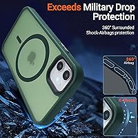 Vista 323 de Yriklso Strong Magnetic Case for iPhone 11 [Compatibilty with MagSafe] Protective Shockproof Cover Phone Case for iPhone 11 6.1" Frosted Purple