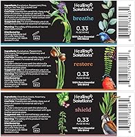 Vista 3 de Juego de aceites esenciales Best Blends, 100 % puro, HS79002, 1