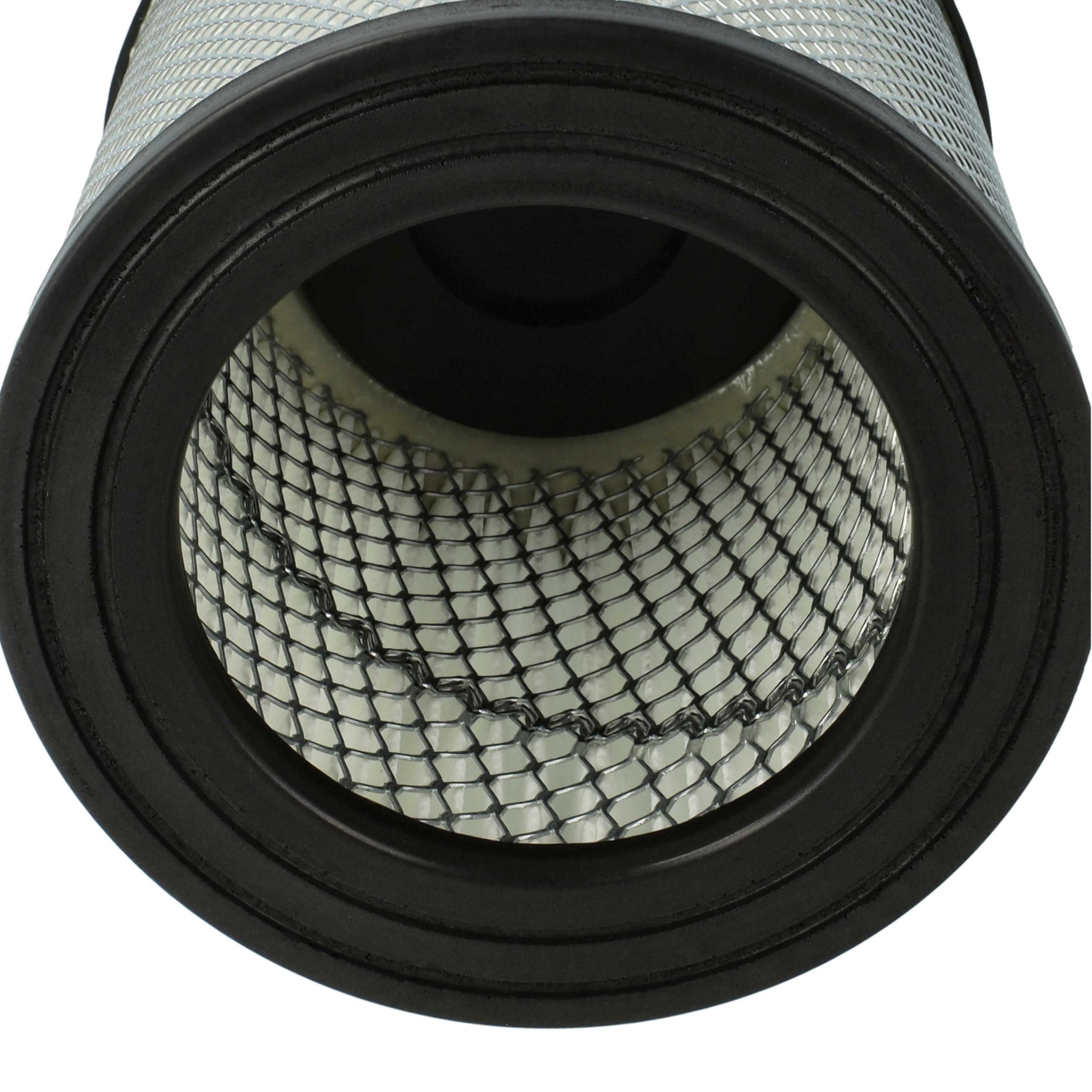 vhbw 3x filtro a pieghe piatte sostituisce Stanley STM42677 per aspiratore - nero/bianco/argento