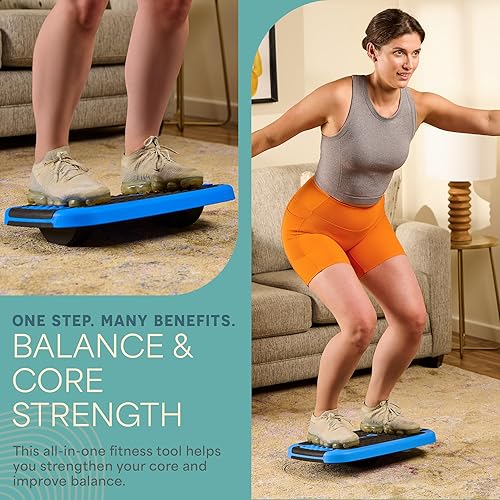 Miniatura 3 de Lifepro 4-In-1 Aerobic Step Platform - Adjustable Multifunctional Balance Board, Steppers for Exercise, Stepper Platform - Home Workout Step Up