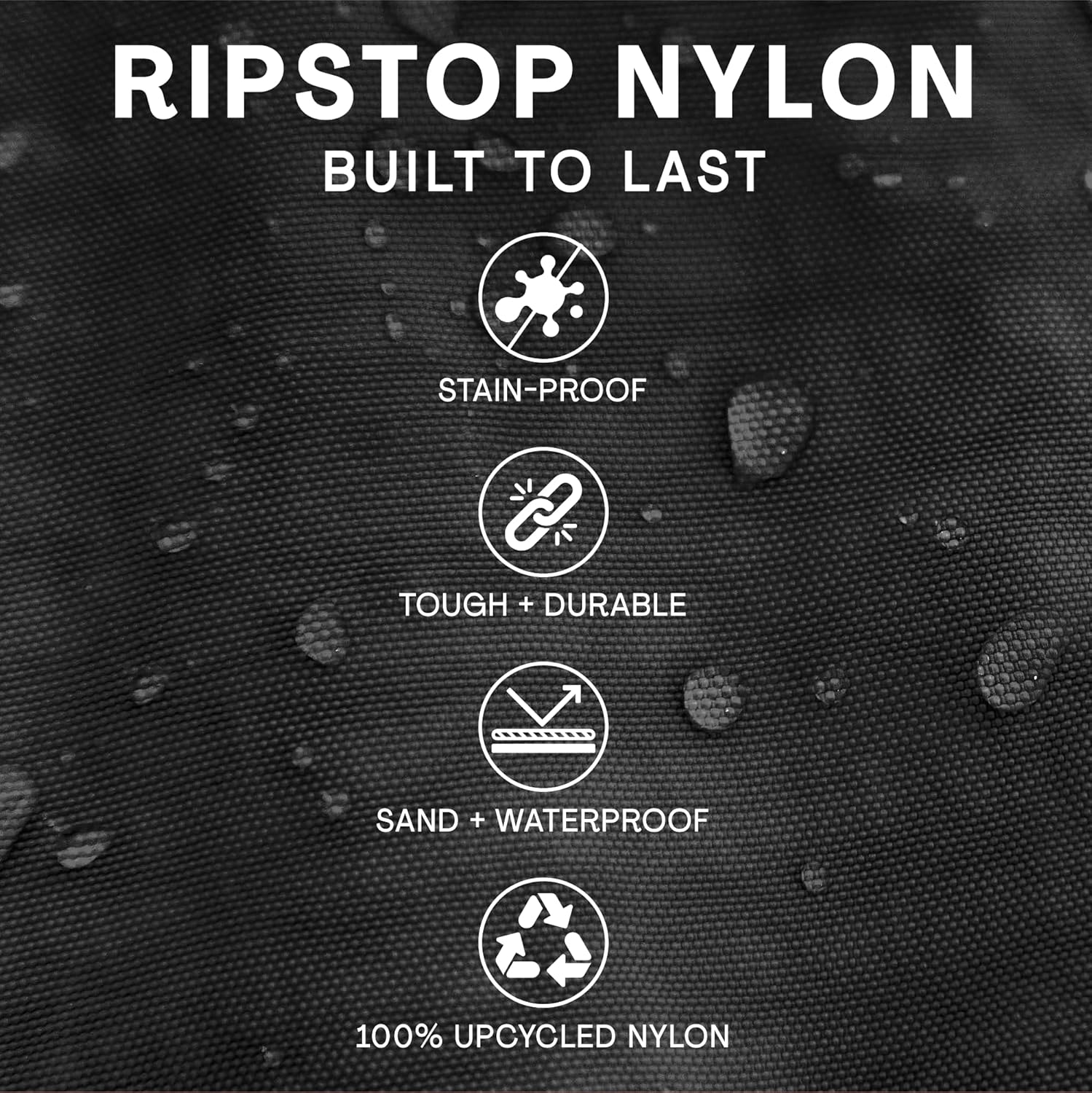 Bodysurf Beach Bags Waterproof Sandproof - Packable Foldable Nylon Zipper Tote Bag for Travel Lightweight, Pool, Boat, Cruise - Image 3