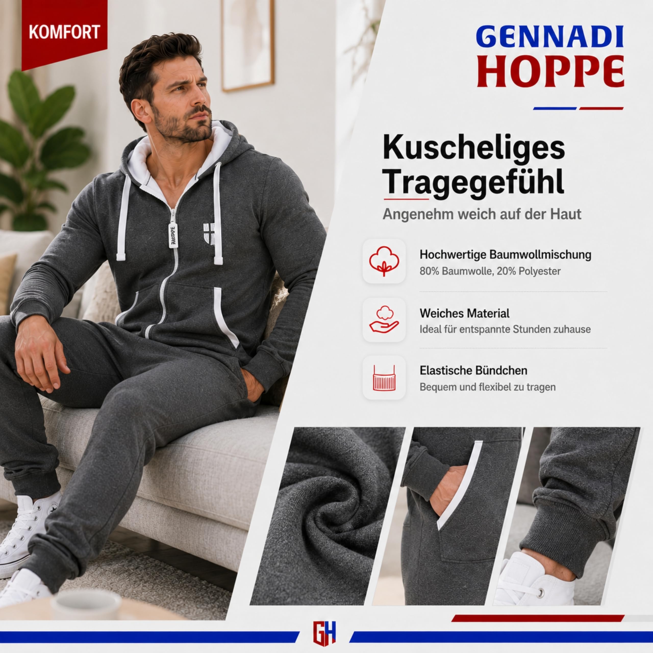 hommes Jumpsuit Onesie