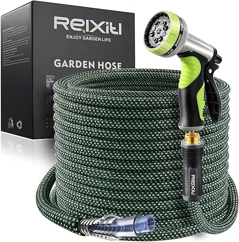 Relxitl Garden Hose, Flexible Water Hose, Ultra Lightweight Non-Expanding hose