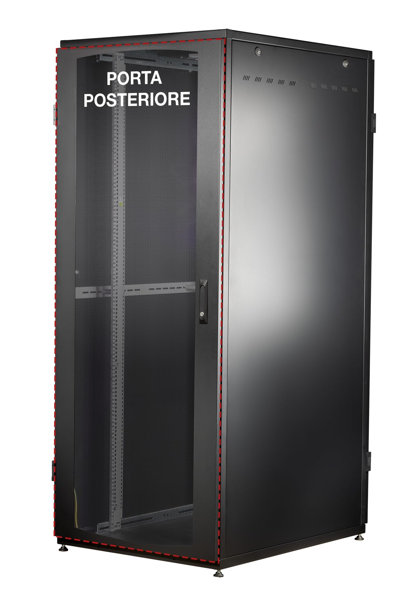 Intellinet 161590 Armadio Server Rack NextGen 1000 19" 800x1000 47U Nero Porta Grigliata Nero