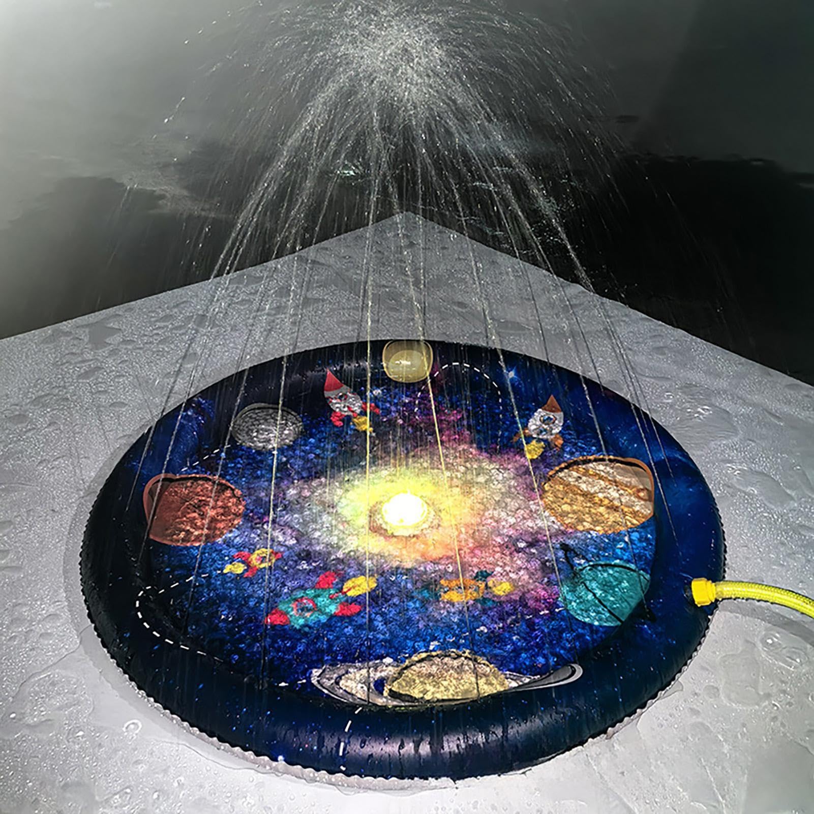 Wassersprinkler für Kinder Pool-Planschbeckenmatte -Thema | Outdoor Wasserspiel-Sprinkler für Kinder ab drei Jahren Park, Pool, , Hinterhof, Rasen, Terrasse, Garten, Außenbereich