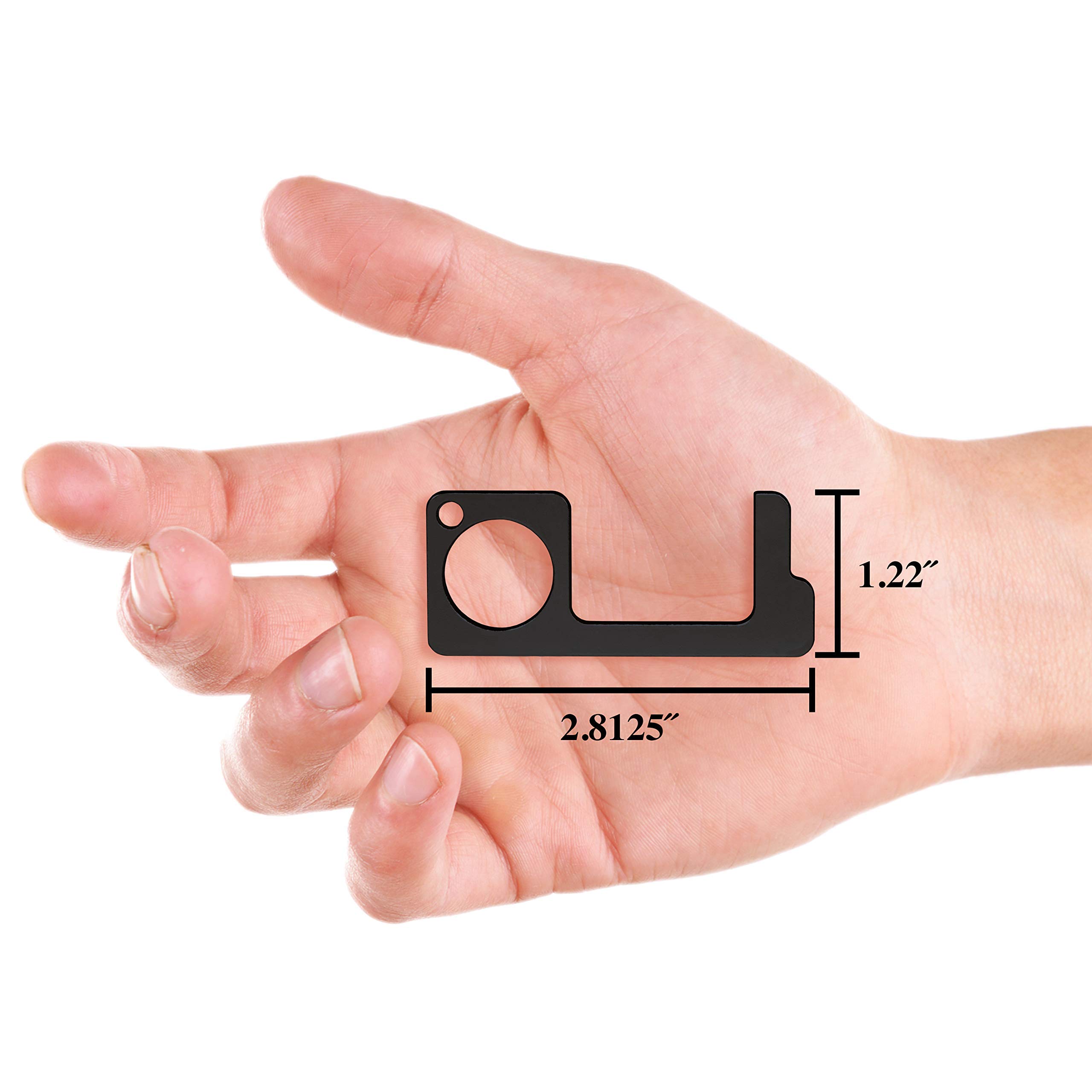 No Touch Key Door Opener Tool Keyring EDC - China Keyring EDC and Door
